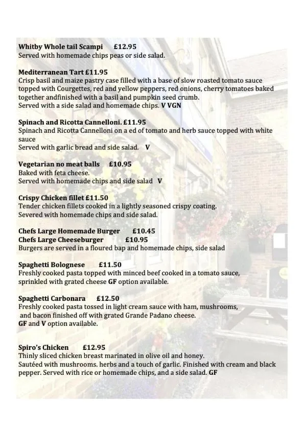 Dining area in The Star Inn