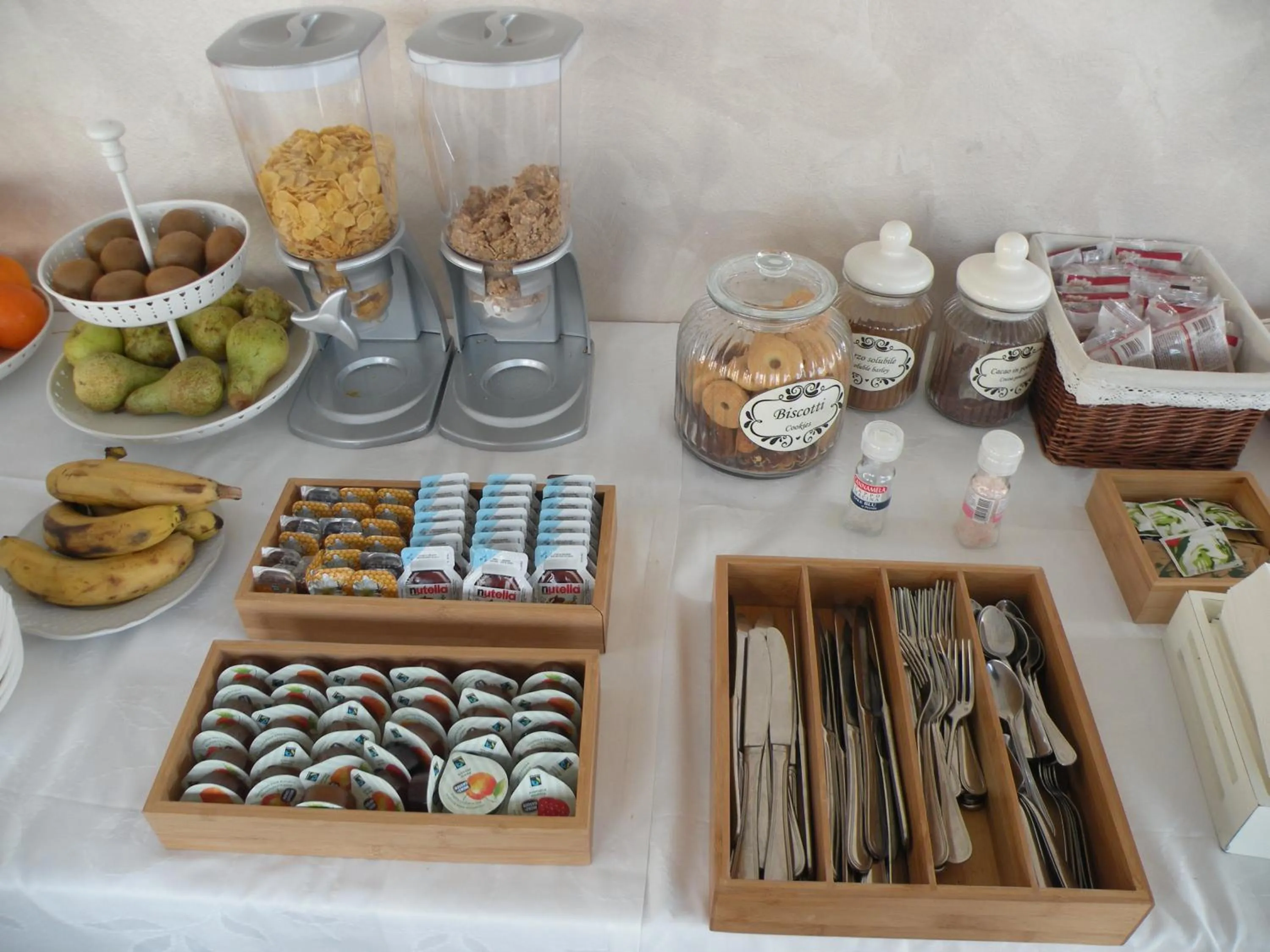 Food and drinks in Hotel La Cavalera