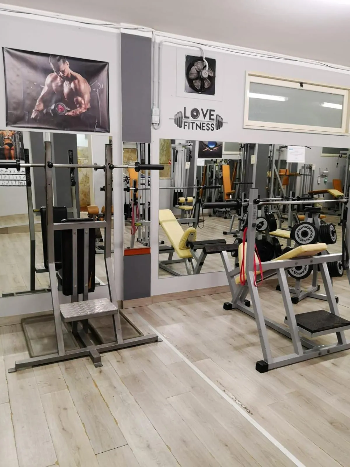 Fitness centre/facilities in Hotel La Cavalera