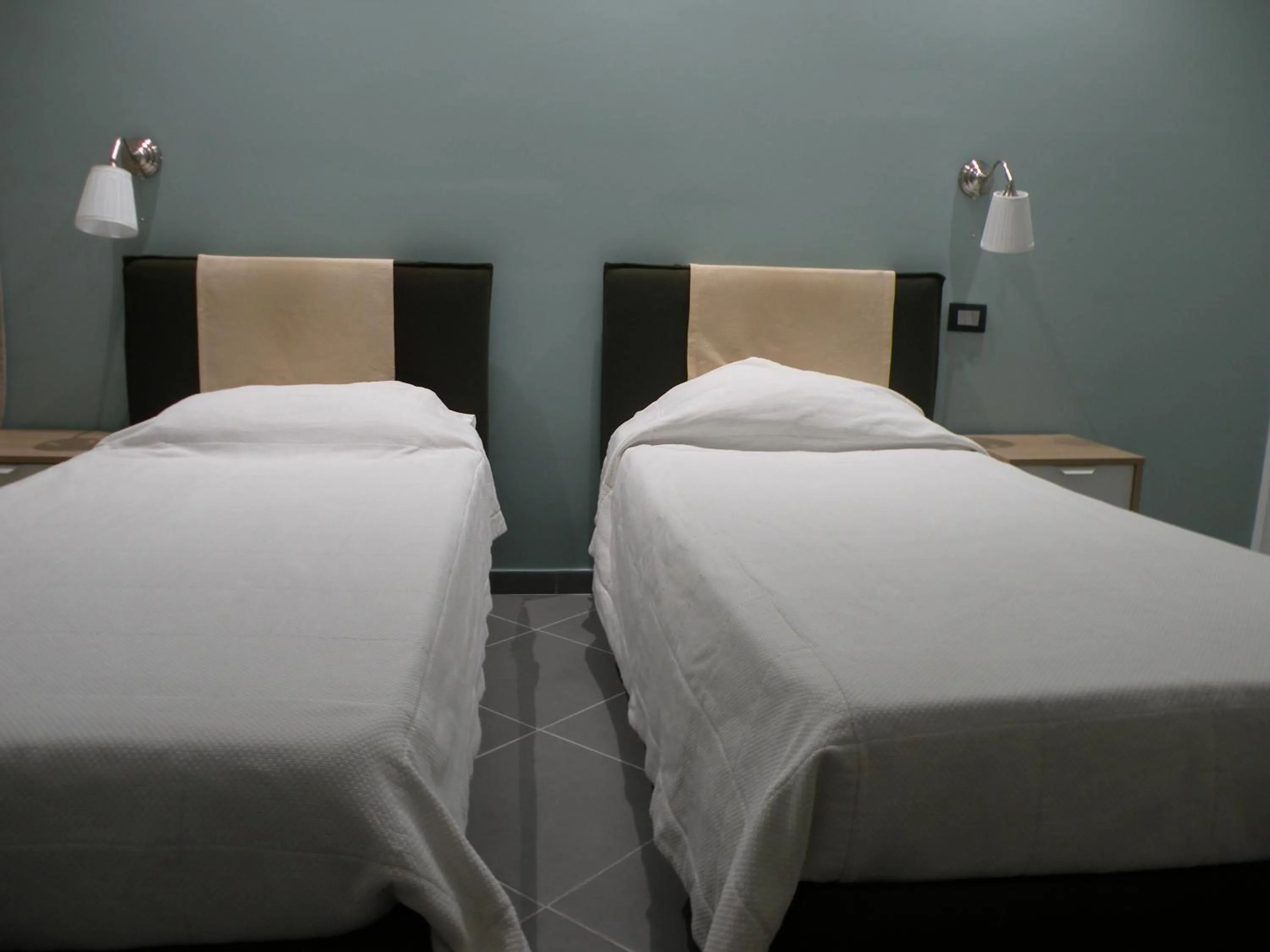 Bed in Hotel La Cavalera