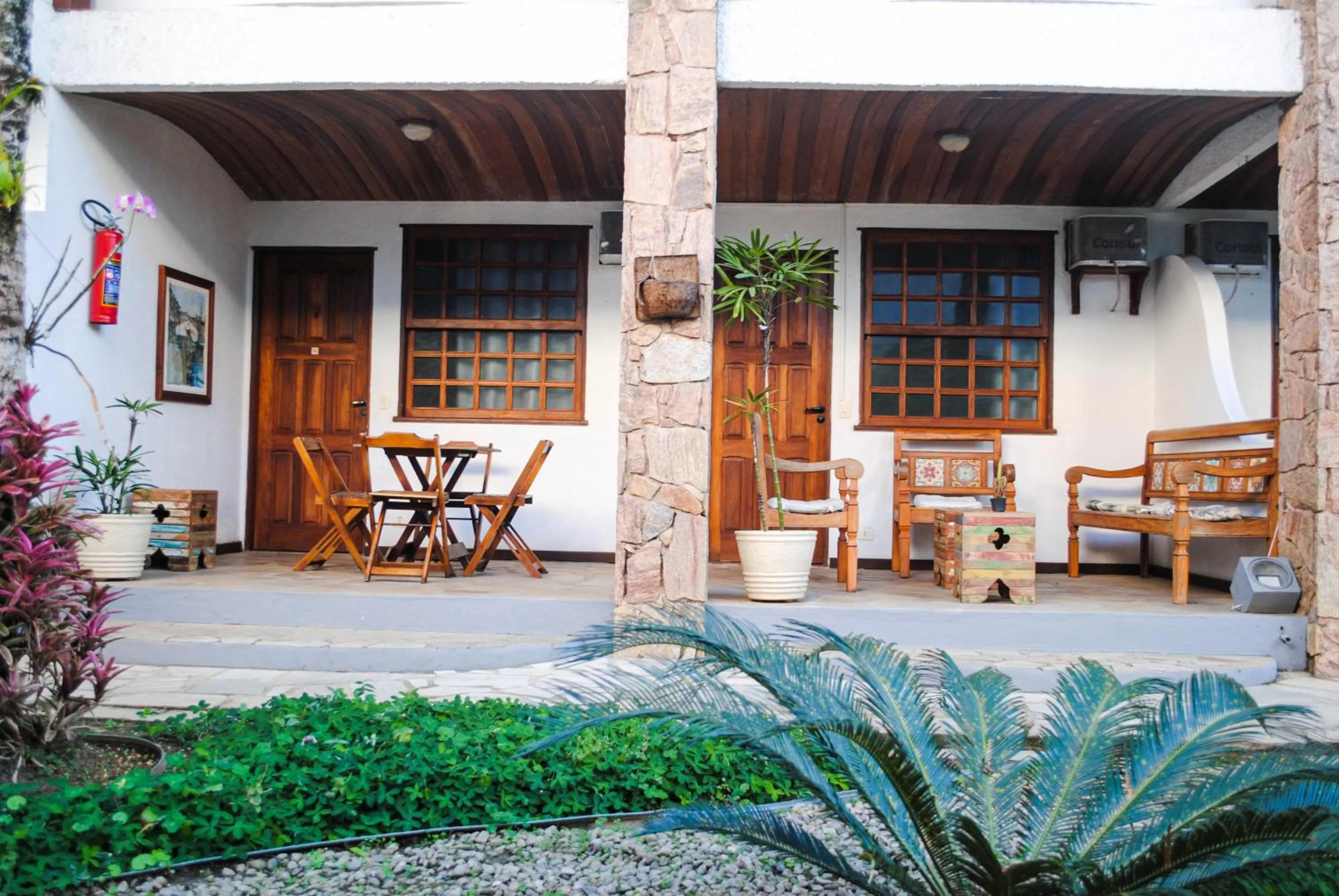 Patio in HOTELARE Hotel Brunello