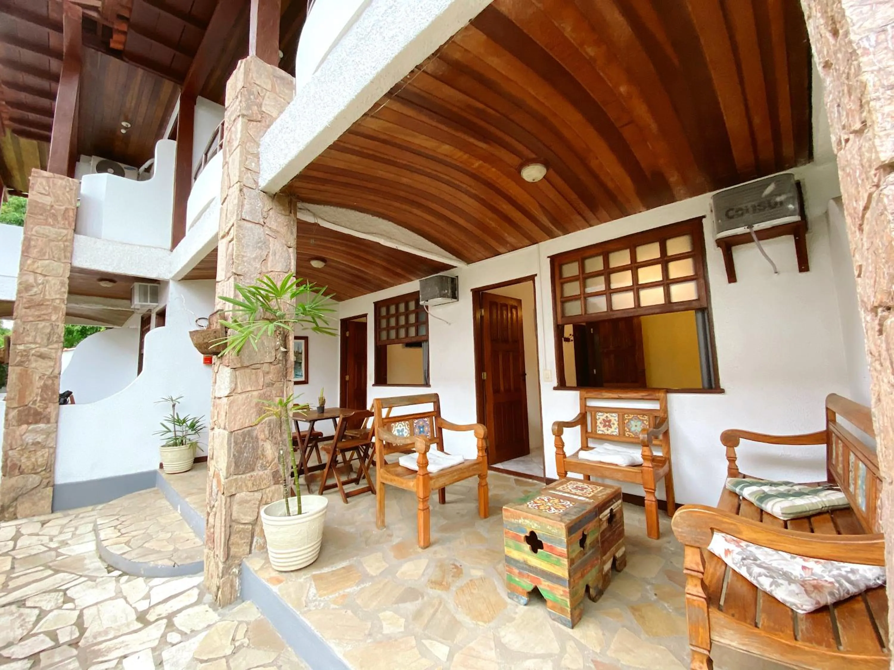 Patio in HOTELARE Hotel Brunello