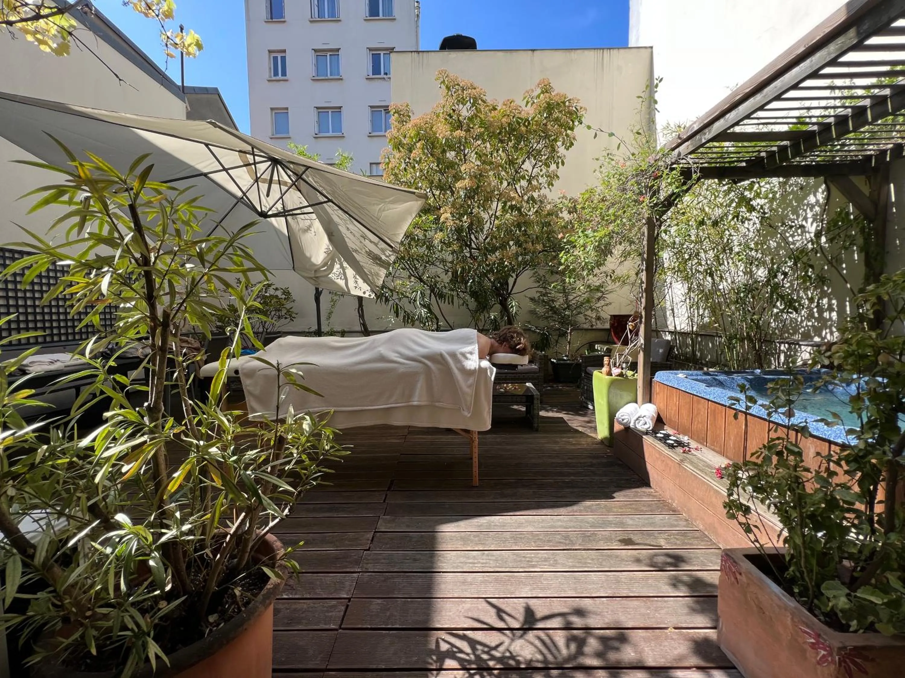 Massage in Maison Lavaud