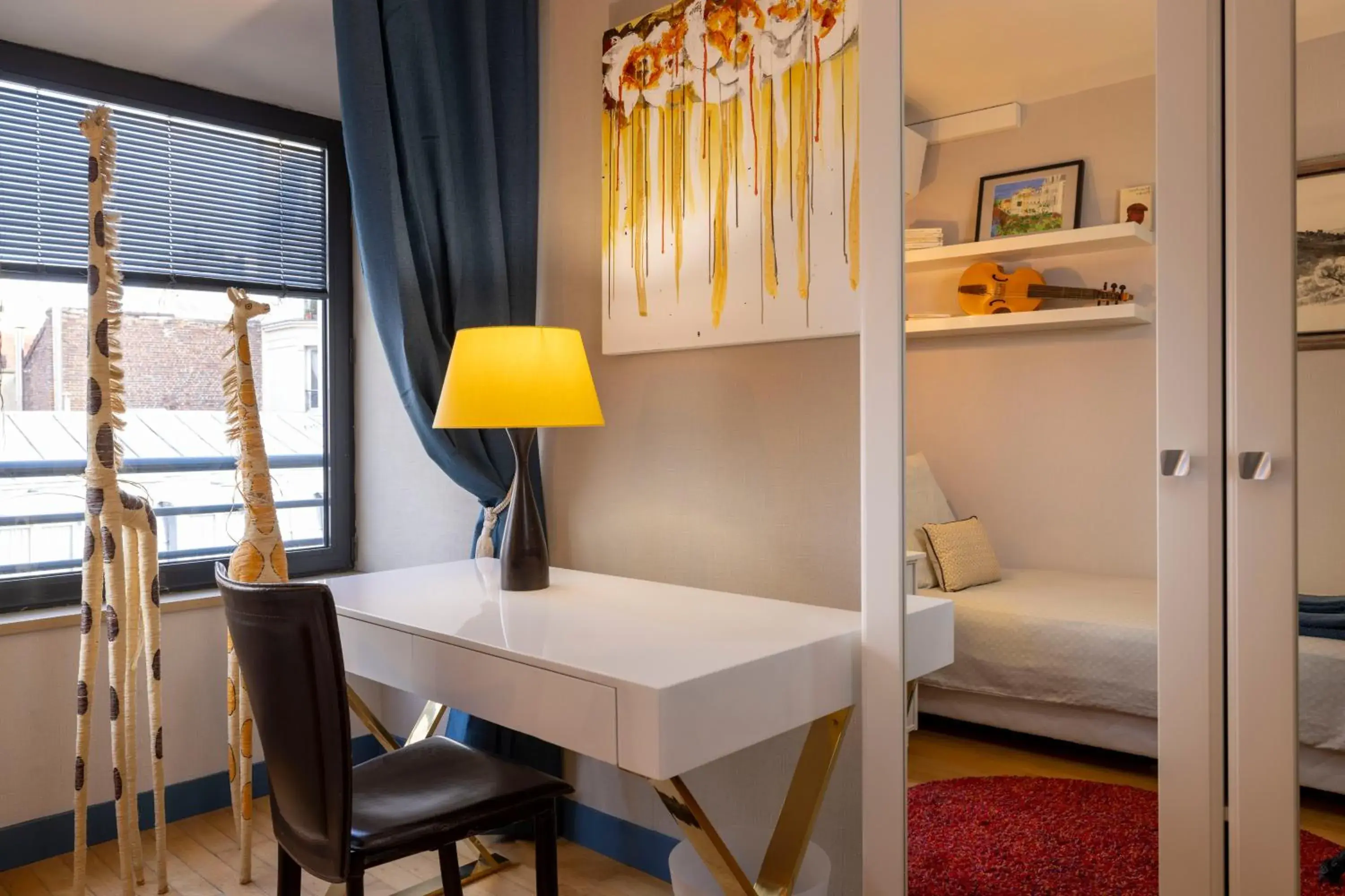 Bed in Maison Lavaud Bed in Maison Lavaud