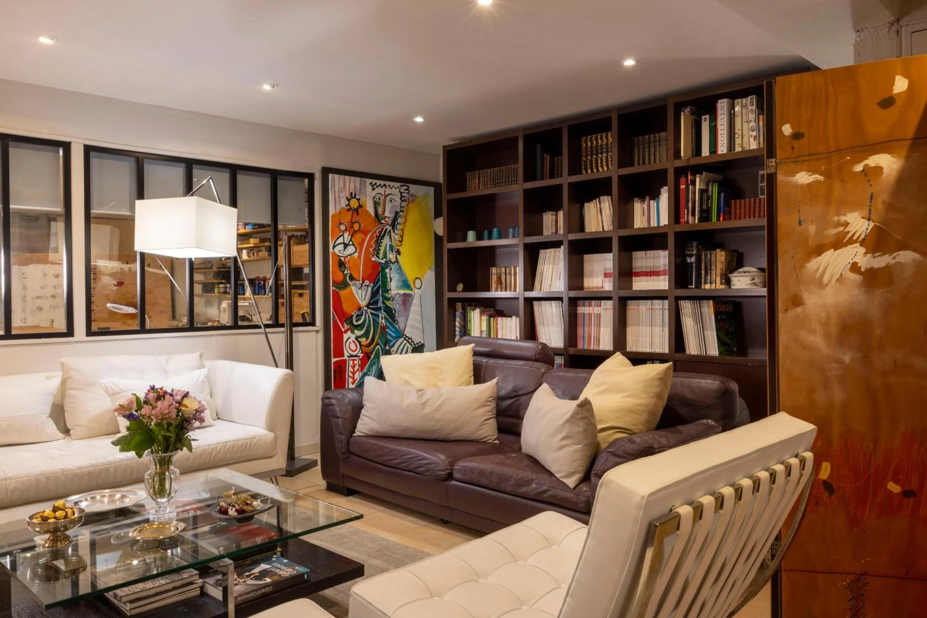 Library in Maison Lavaud