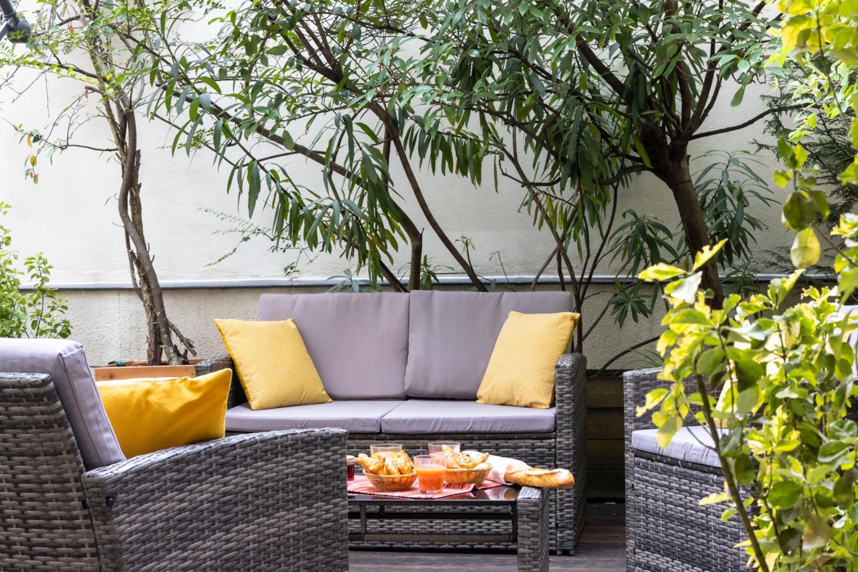 Patio in Maison Lavaud