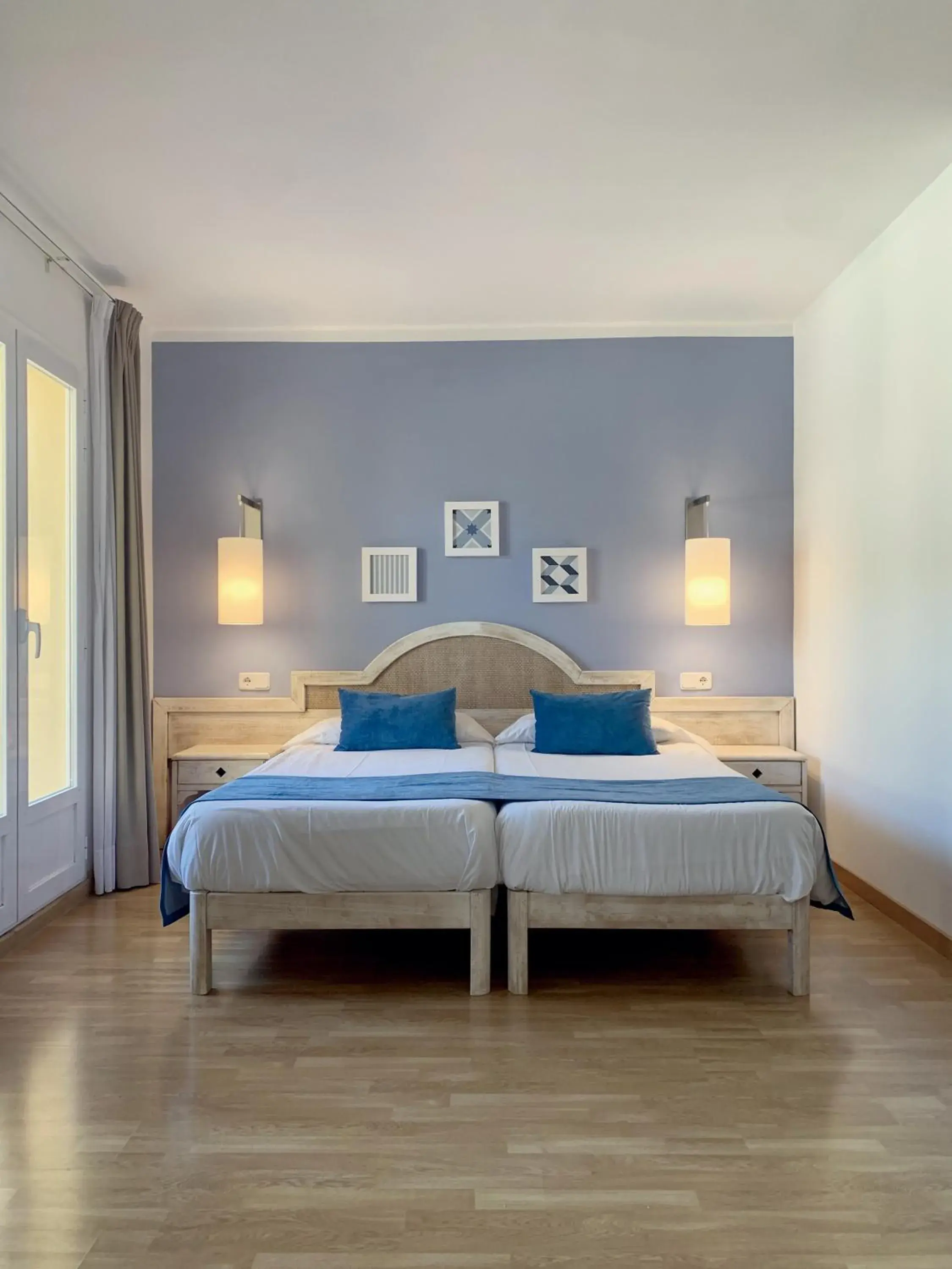 Bed in Hostal HPC Porto Colom Bed in Hostal HPC Porto Colom