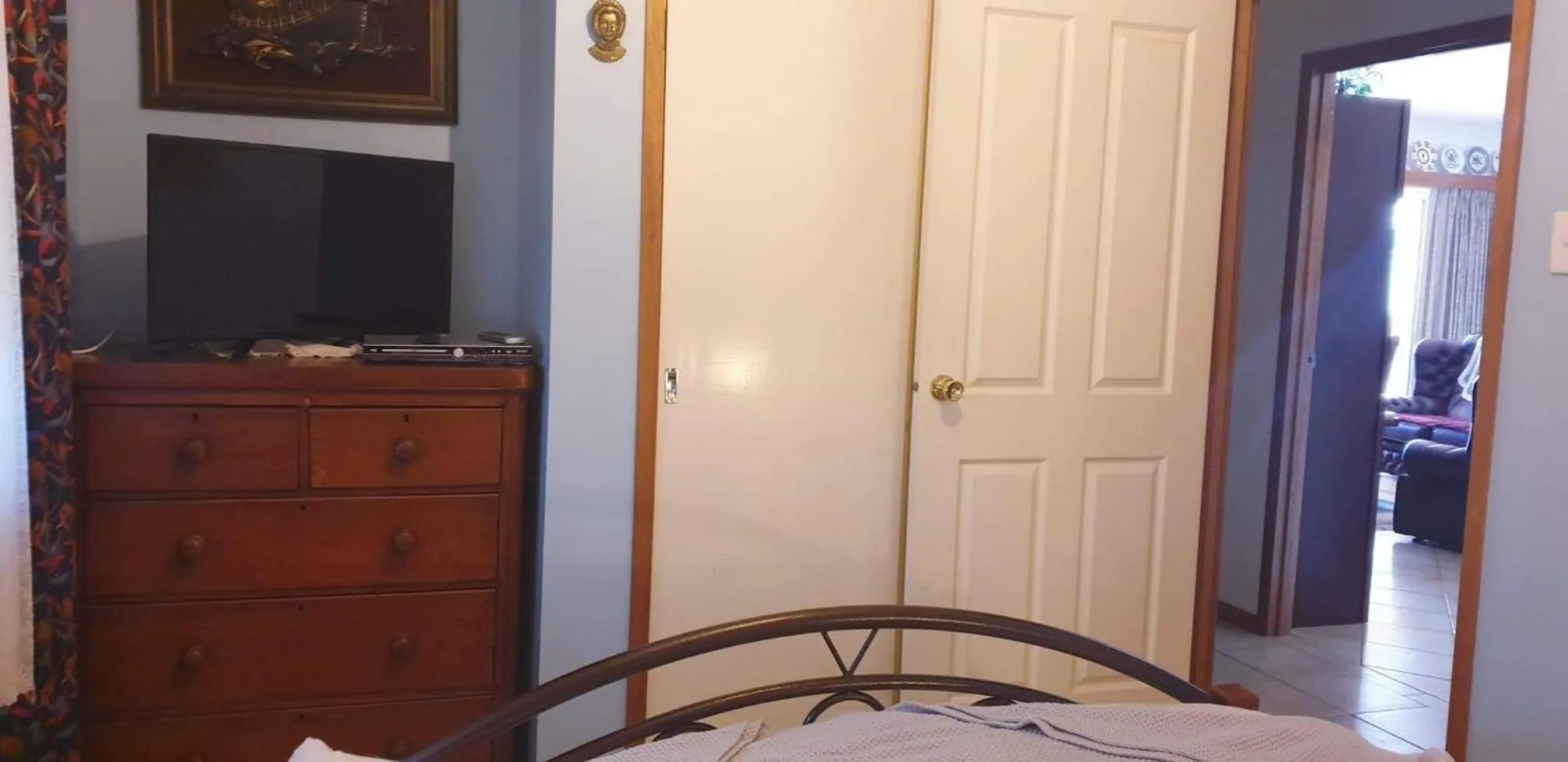 Bed in York's Lookout Lodge Bed And Breakfast