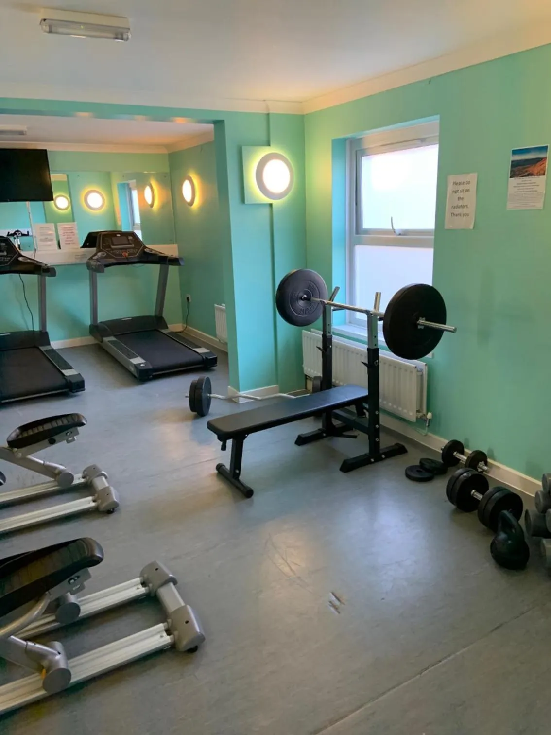 Fitness centre/facilities in Burn Hall Hotel