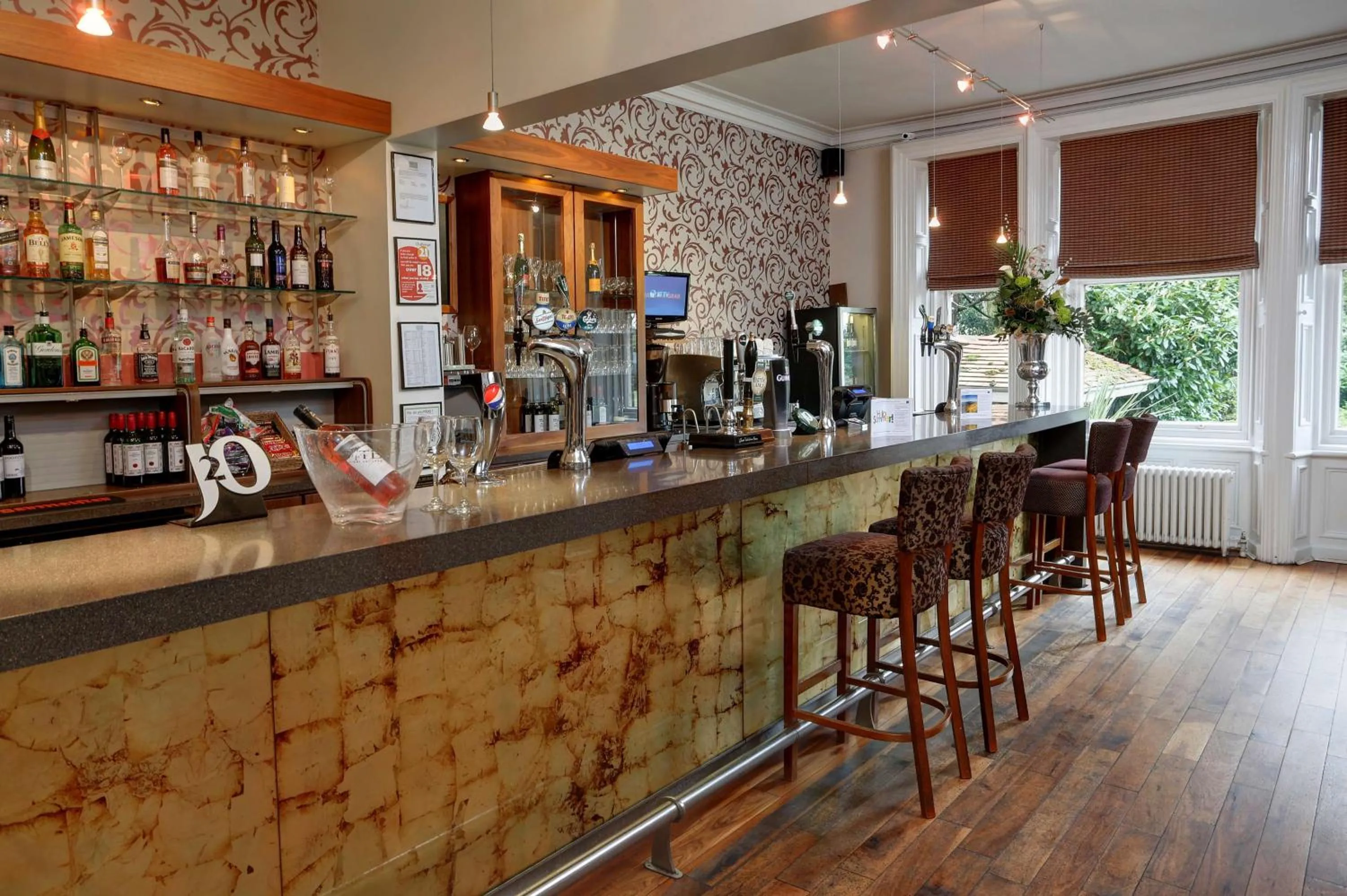 Restaurant/places to eat in Burn Hall Hotel