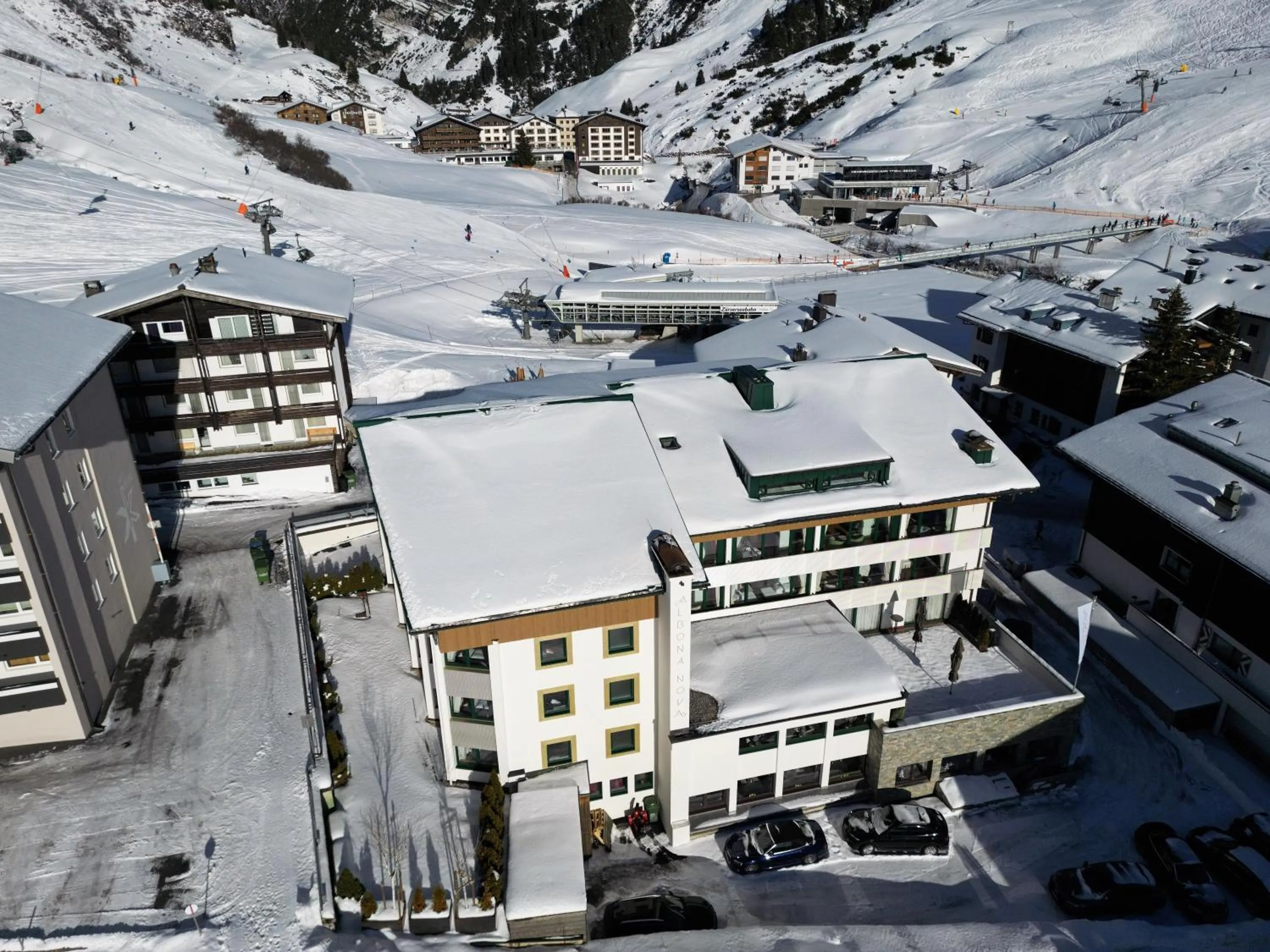 Property building in Hotel Albona Nova