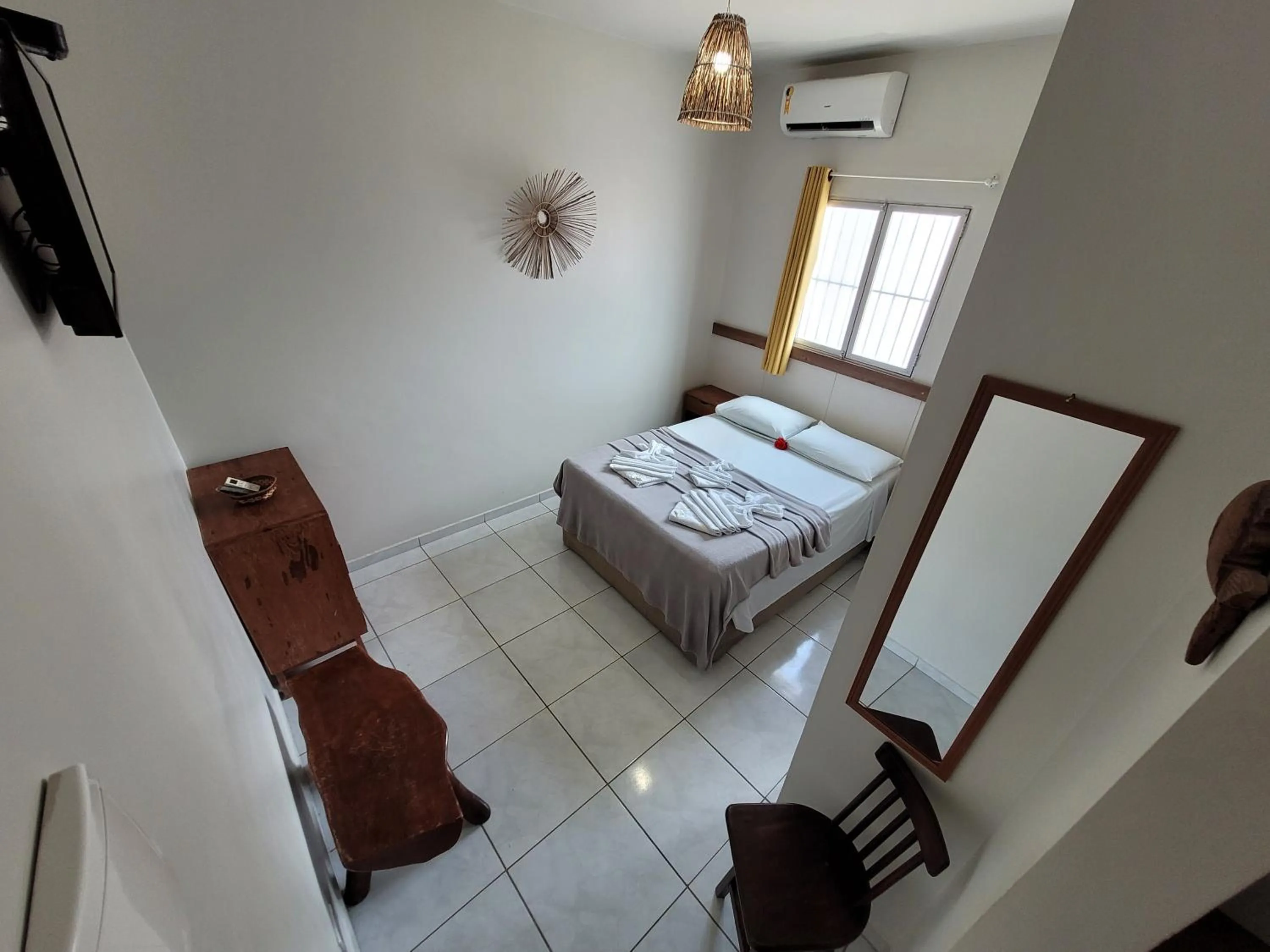 Bedroom, Bed in Pousada Tartaruga