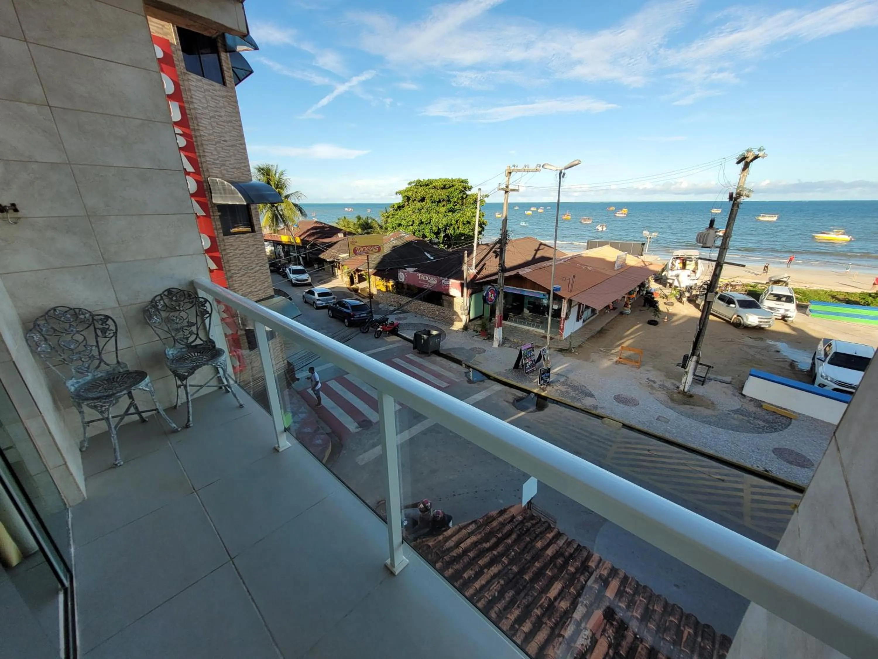 Balcony/Terrace in Pousada Tartaruga