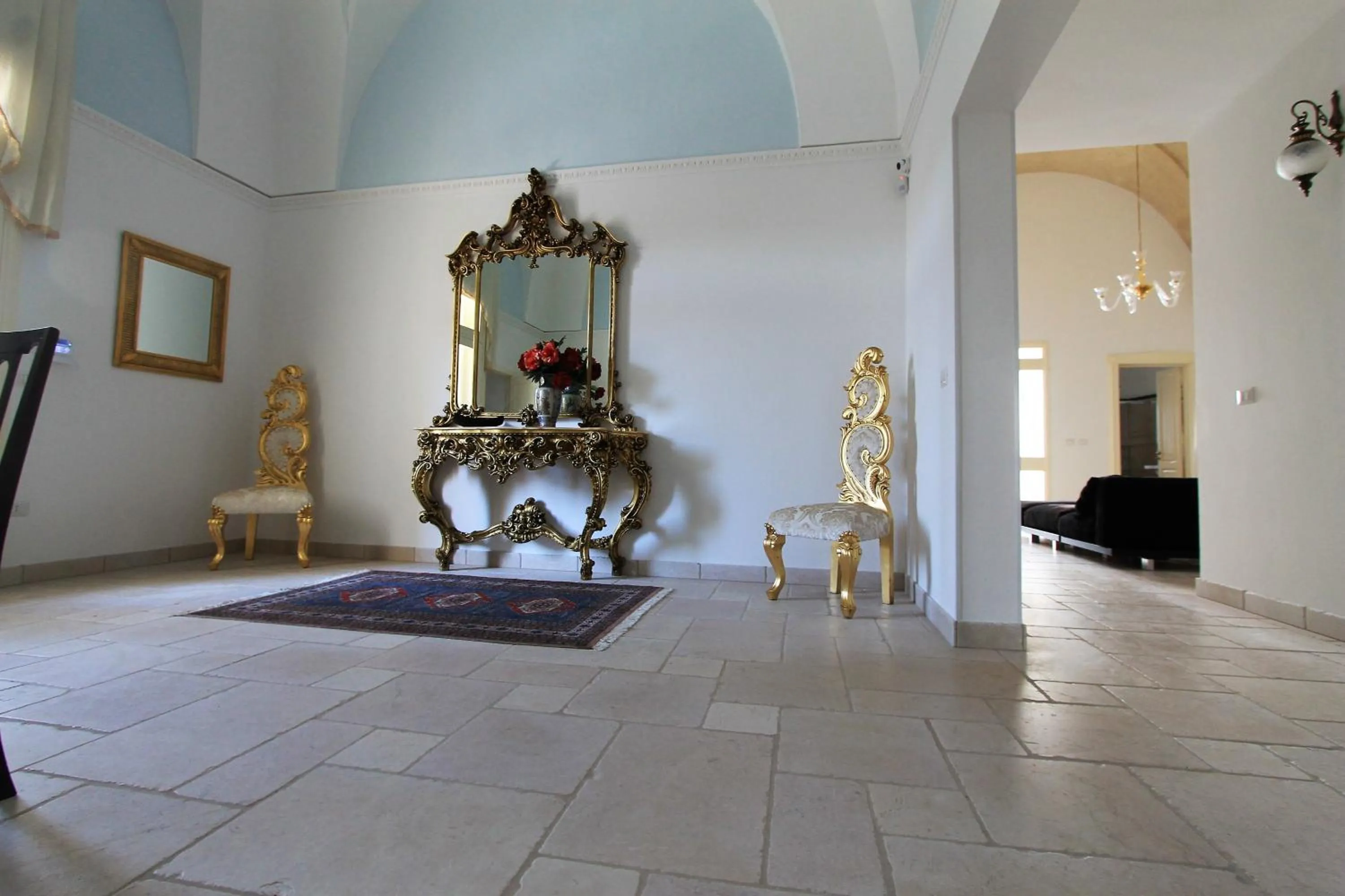 Lobby or reception in La Casa del Mercante