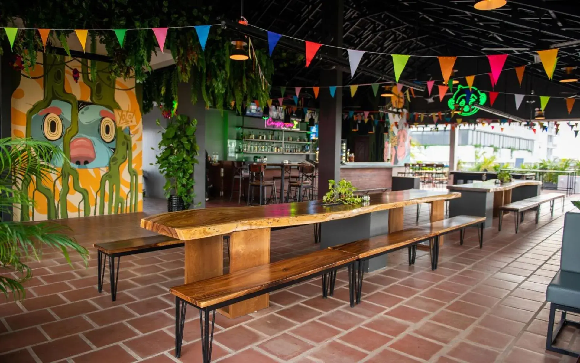 Restaurant/places to eat in Mad Monkey Hostel Siem Reap Restaurant/places to eat in Mad Monkey Hostel Siem Reap
