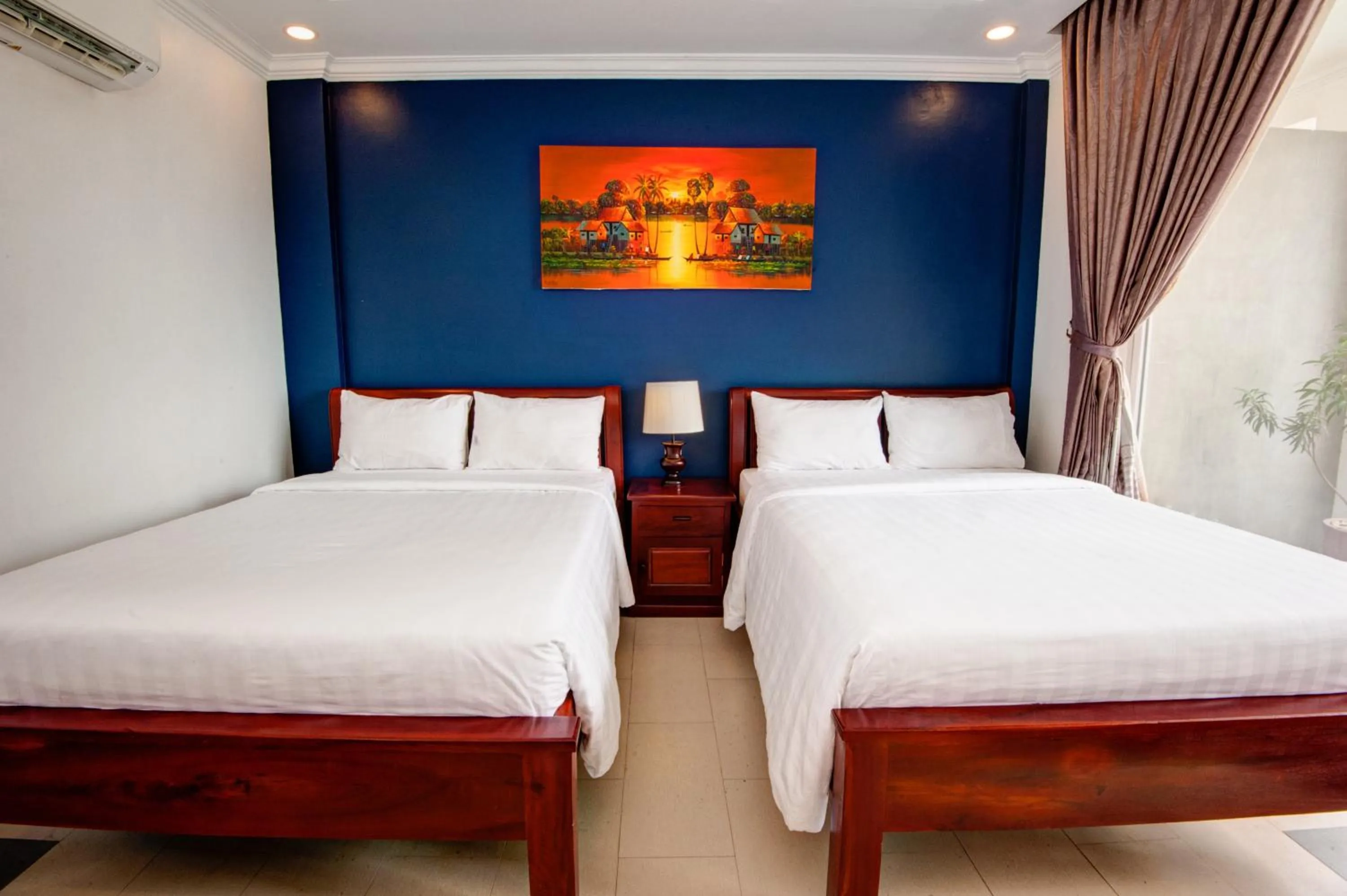 Bed in Mad Monkey Hostel Siem Reap