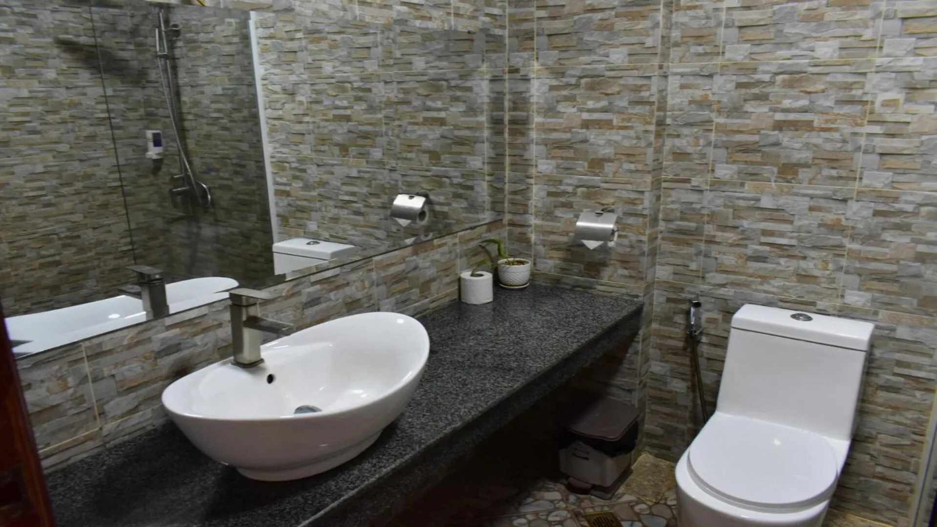 Bathroom in Mad Monkey Hostel Siem Reap