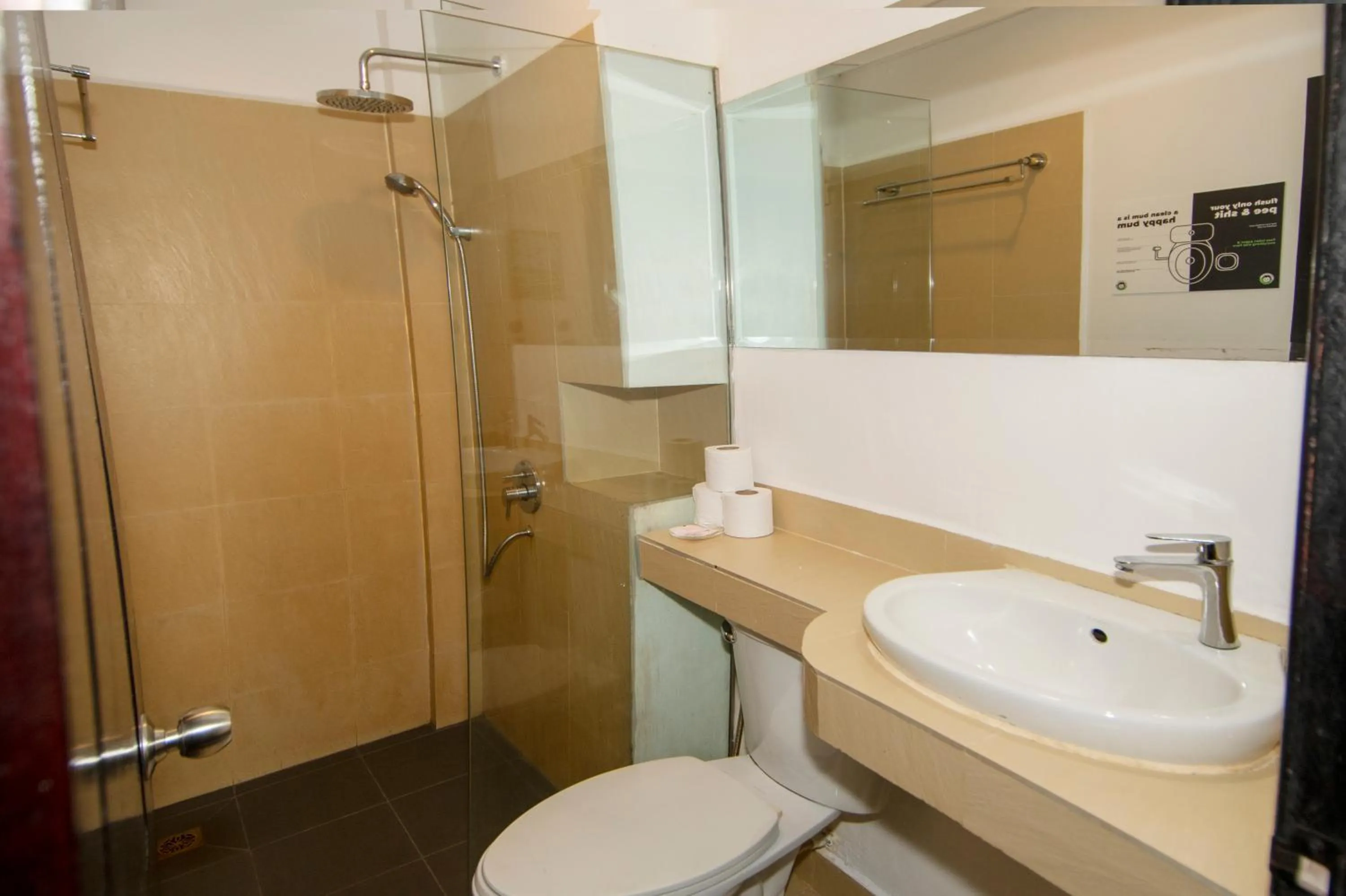 Bathroom in Mad Monkey Hostel Siem Reap