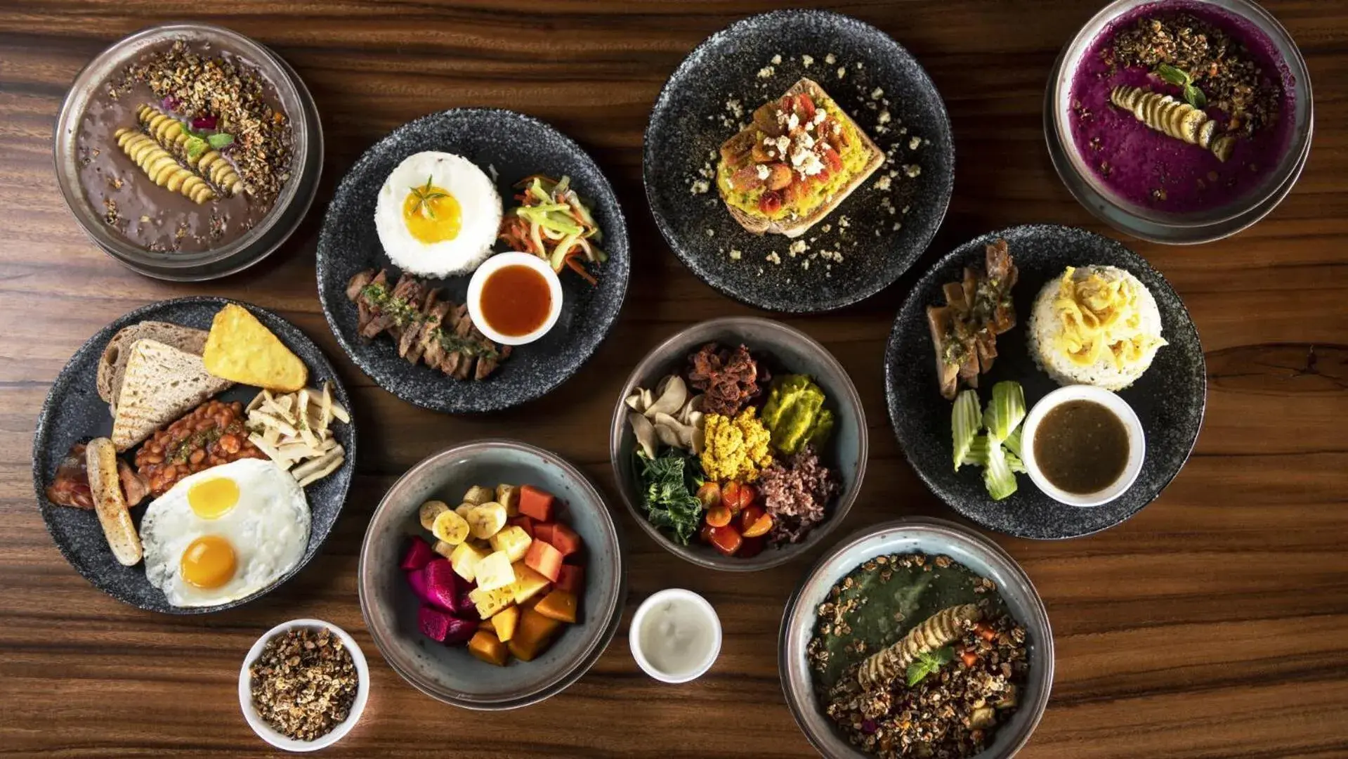 Food close-up in Mad Monkey Hostel Siem Reap Food close-up in Mad Monkey Hostel Siem Reap