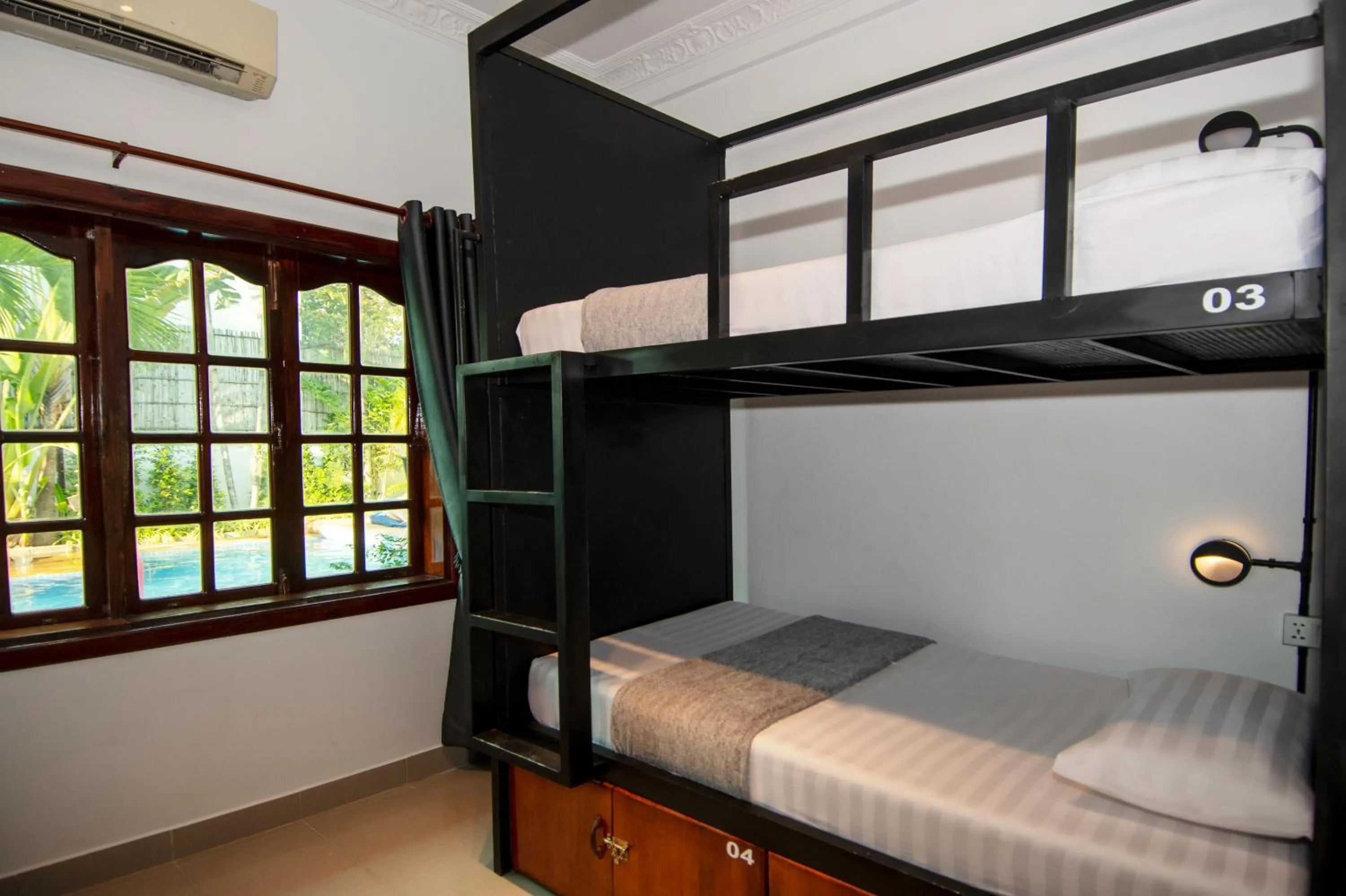 Bed in Mad Monkey Hostel Siem Reap