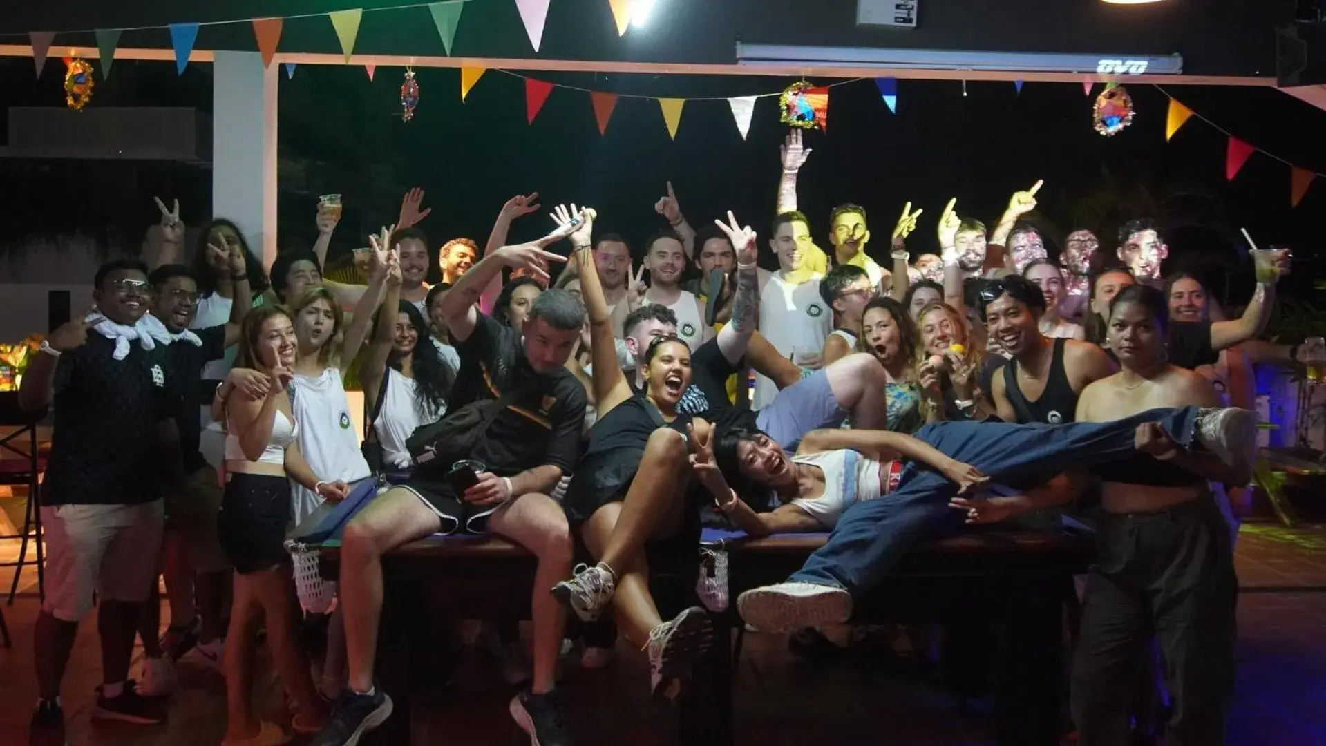 Lounge or bar in Mad Monkey Hostel Siem Reap Lounge or bar in Mad Monkey Hostel Siem Reap