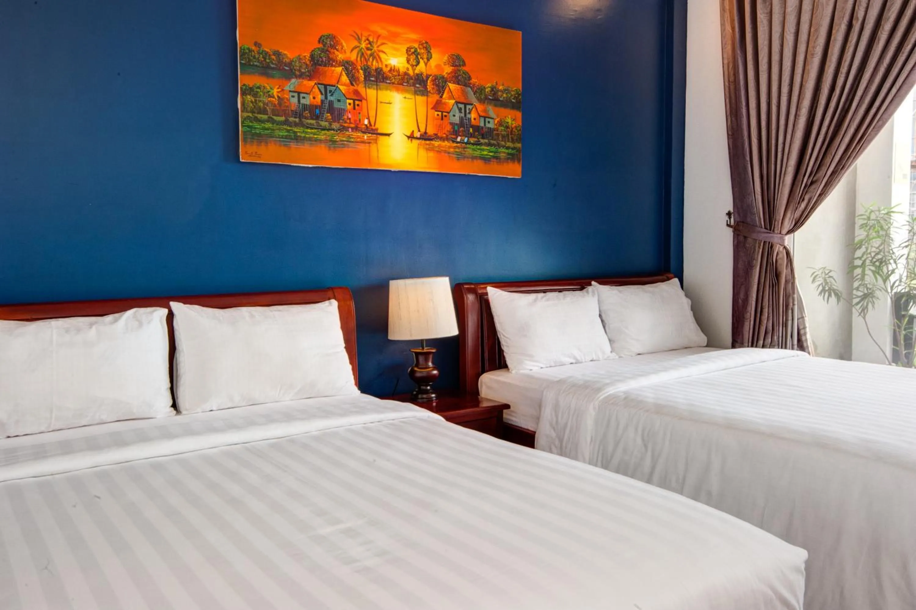 Bed in Mad Monkey Hostel Siem Reap