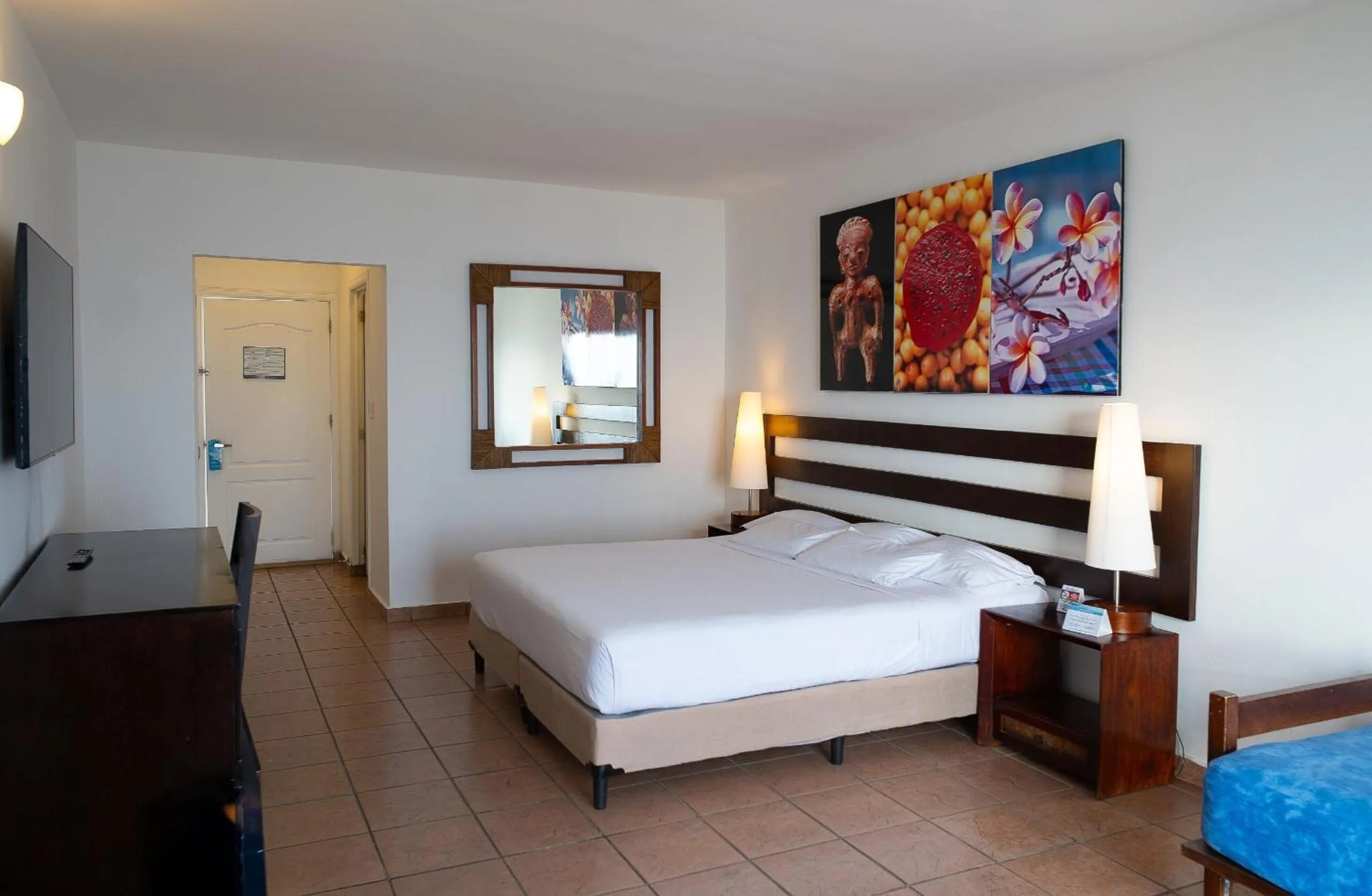 Bed in Royal Decameron Salinitas - All Inclusive