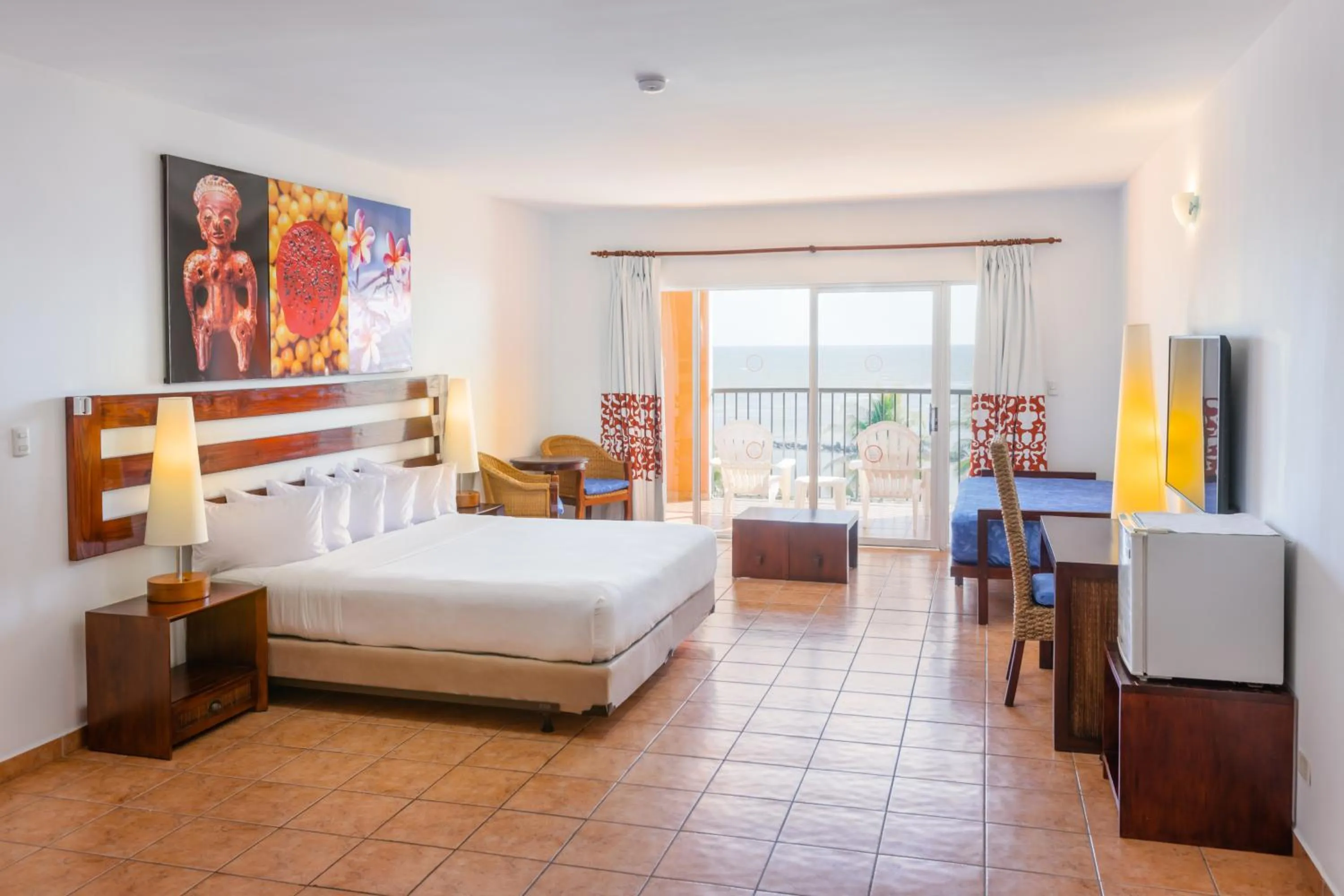Bed in Royal Decameron Salinitas - All Inclusive