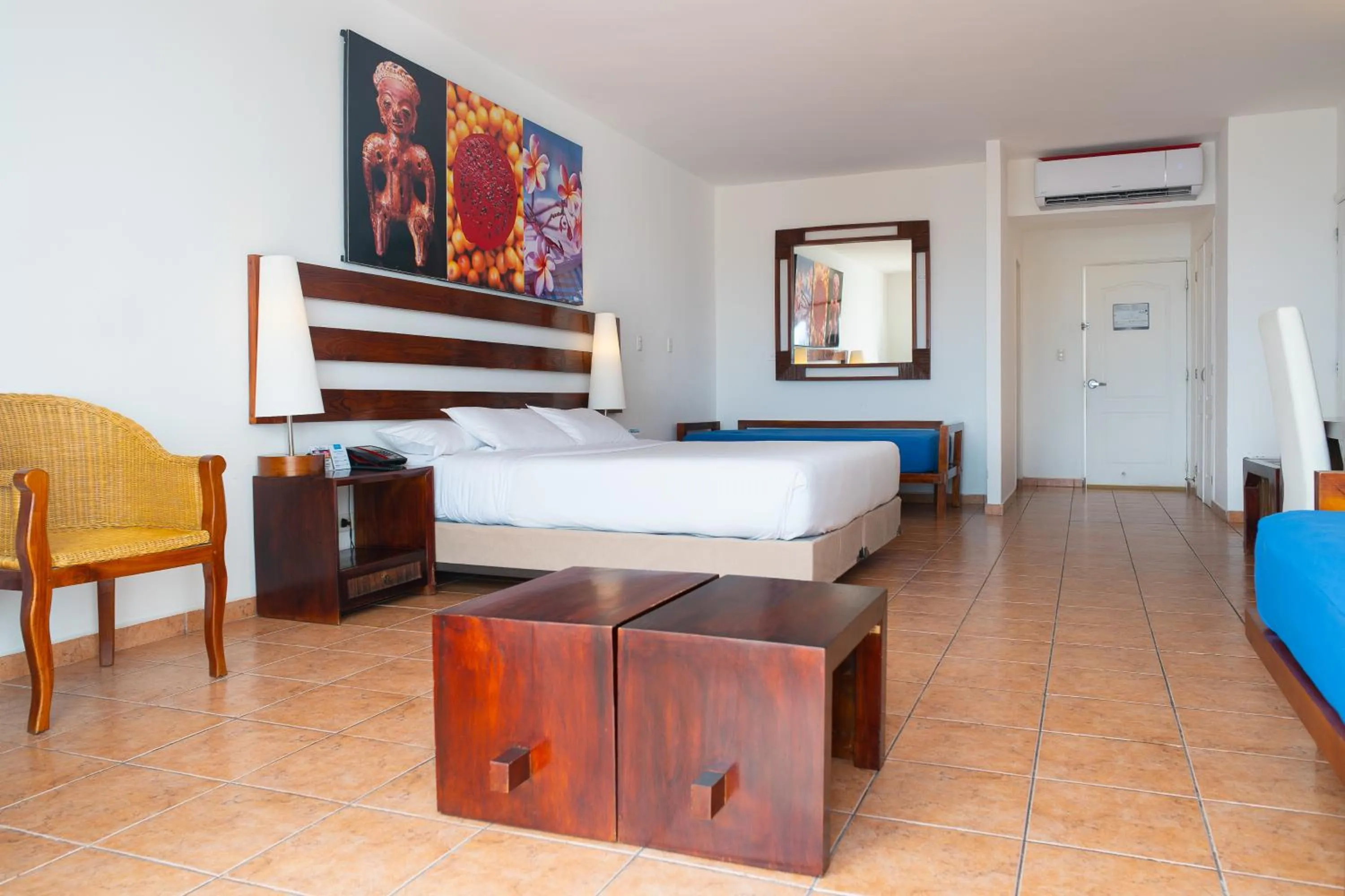 Bed in Royal Decameron Salinitas - All Inclusive