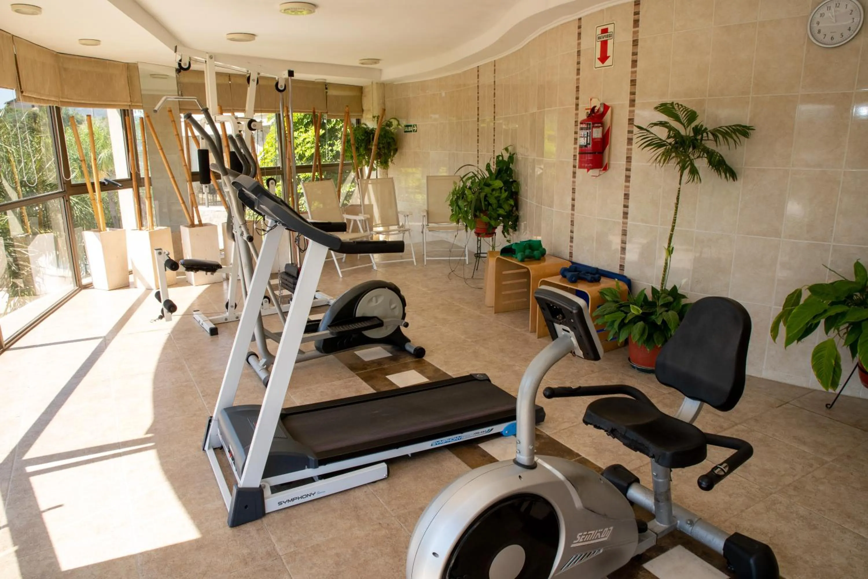 Fitness centre/facilities in Villa La Font Apart Hotel & Spa