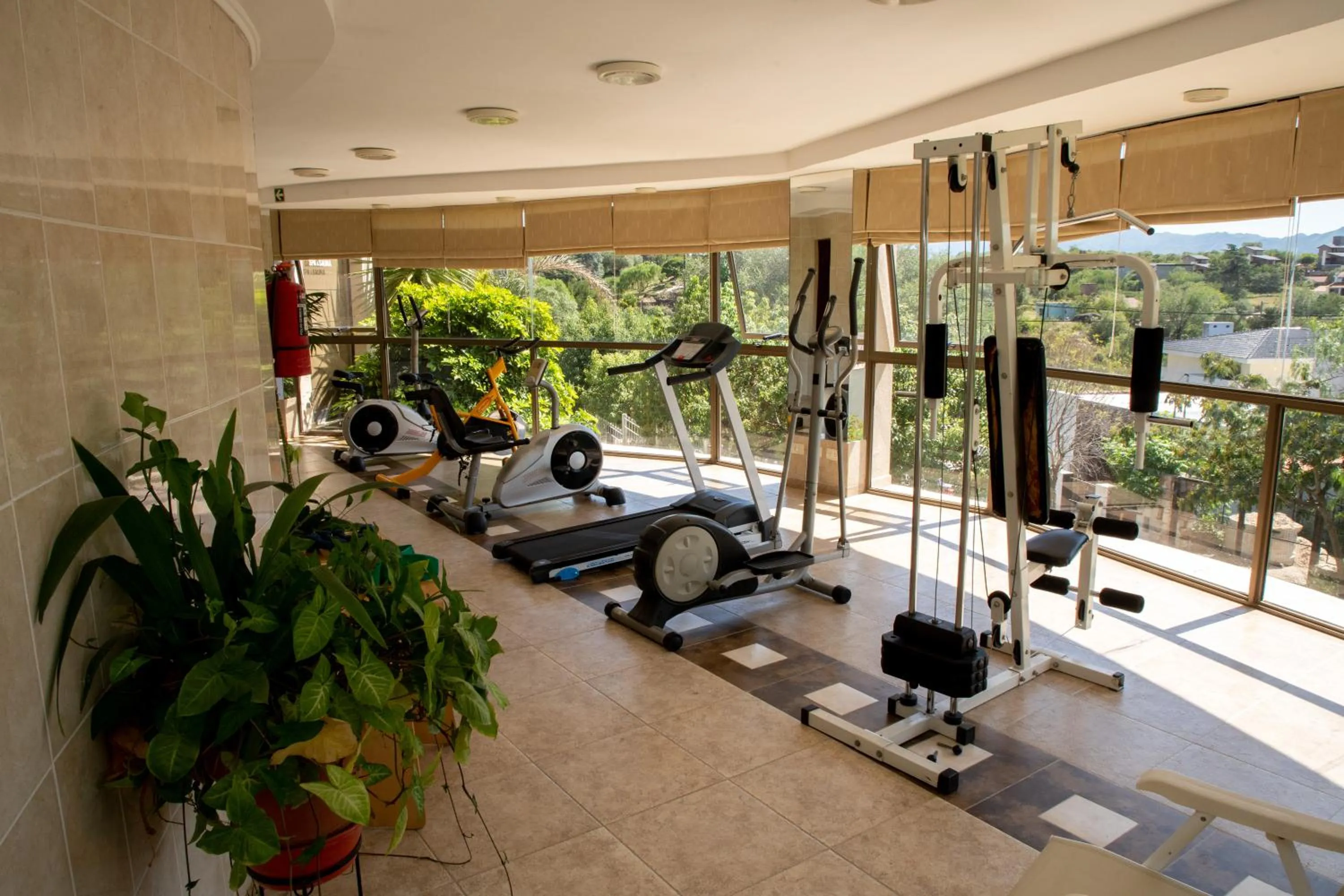 Fitness centre/facilities in Villa La Font Apart Hotel & Spa