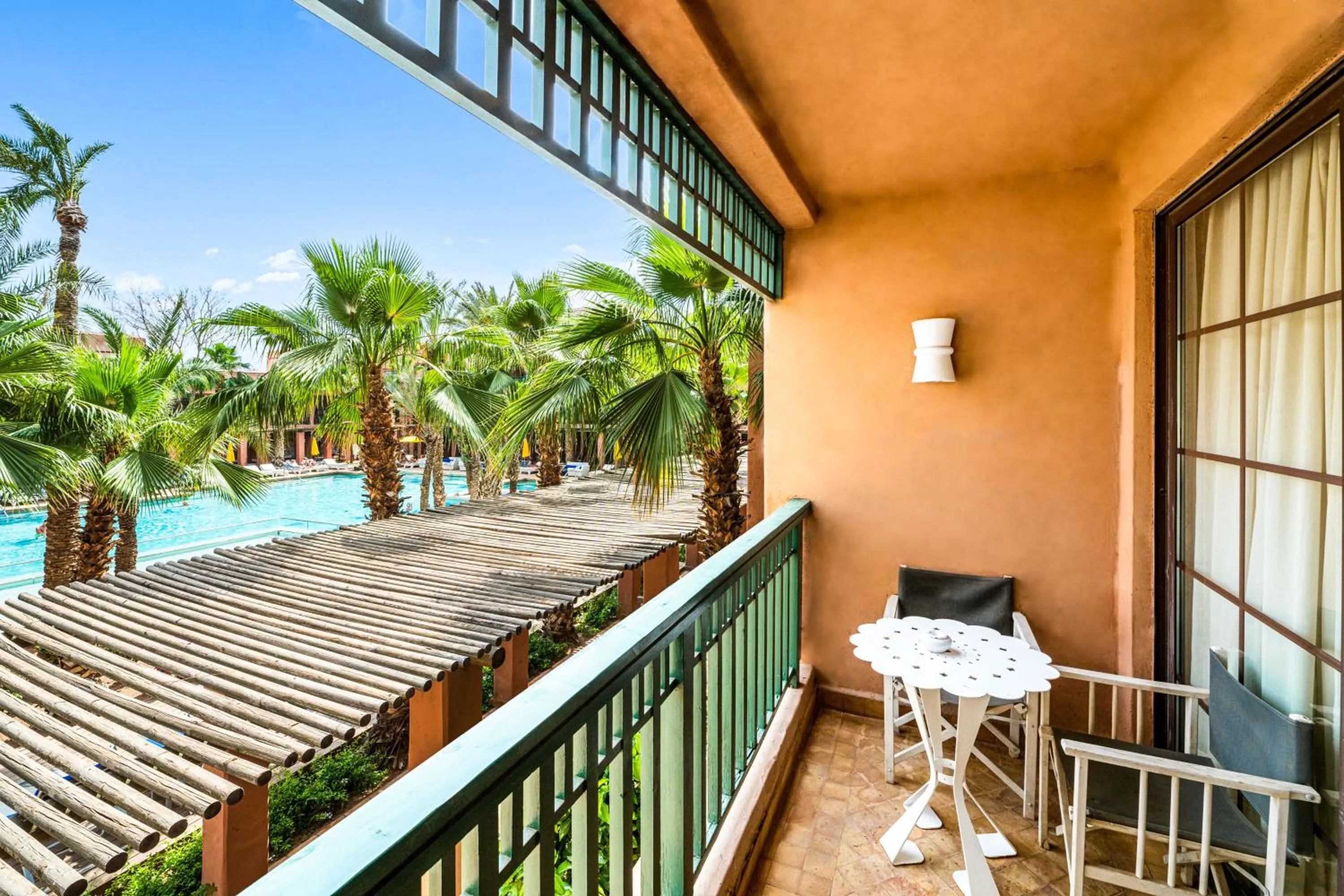 Balcony/Terrace in Pickalbatros Hôtel Du Golf - Adults Friendly 16 Years Plus- All-Inclusive