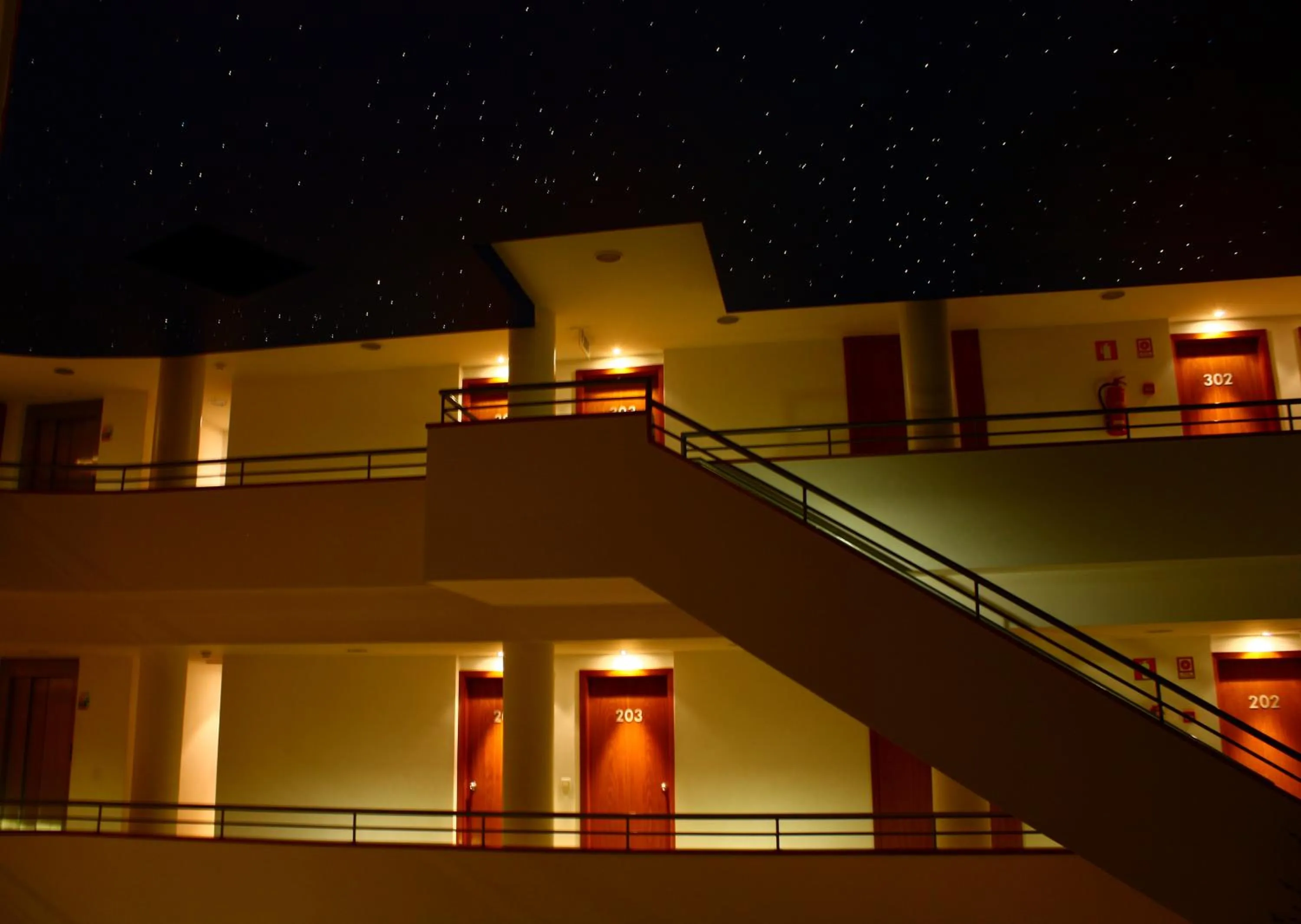 Bird's eye view in Hotel das Taipas