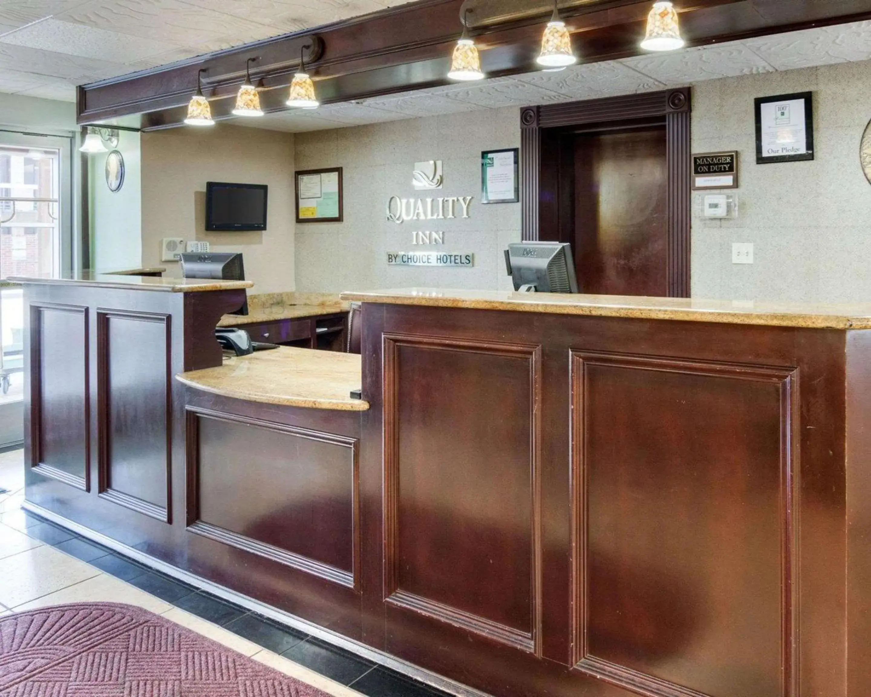 Lobby or reception in Quality Inn Shreveport Airport Lobby or reception in Quality Inn Shreveport Airport
