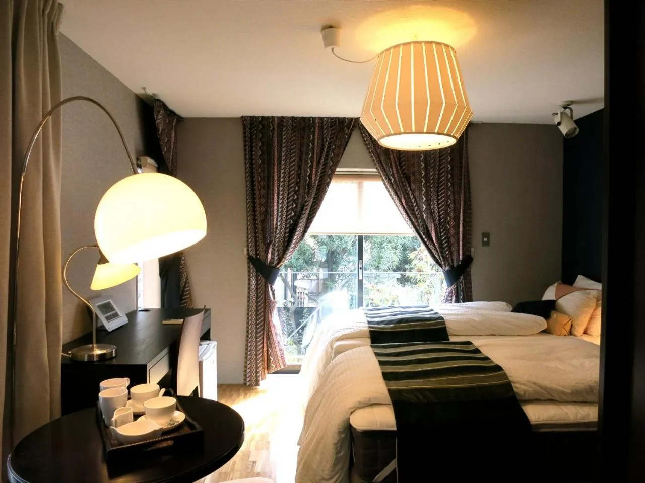 Photo of the whole room, Bed in AH87 Osaka
