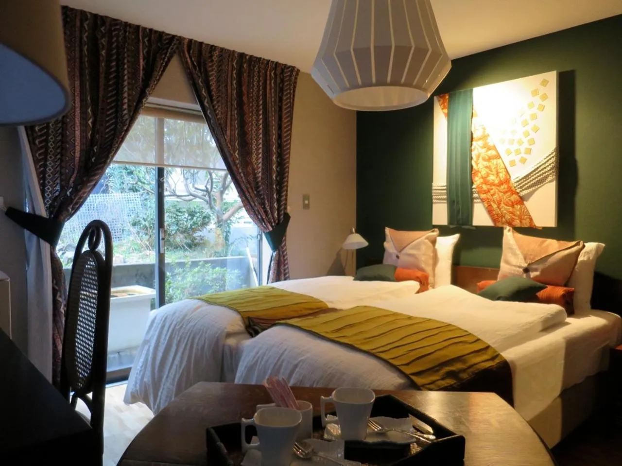 Photo of the whole room, Bed in AH87 Osaka