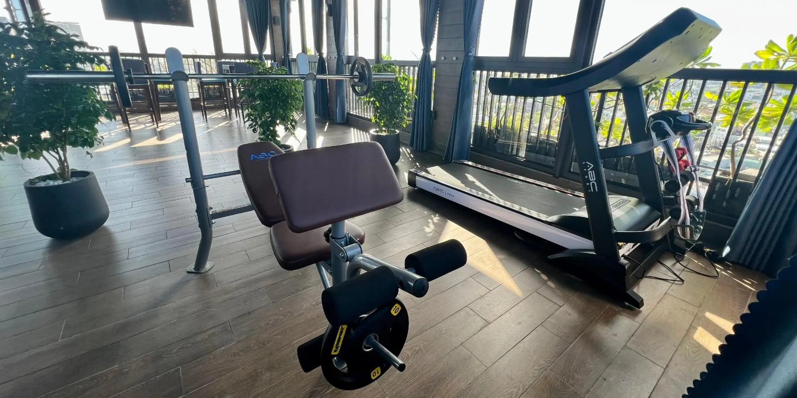 Fitness centre/facilities in Seashore Hotel & Apartment
