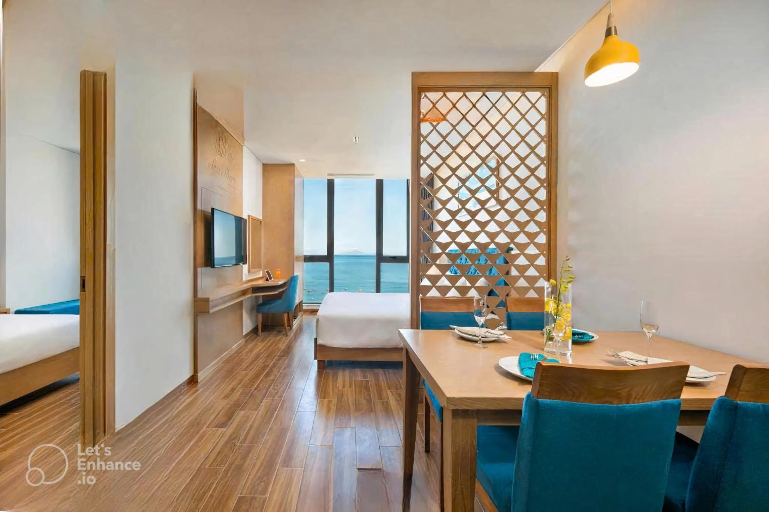 Bedroom, Bed in Seashore Hotel & Apartment