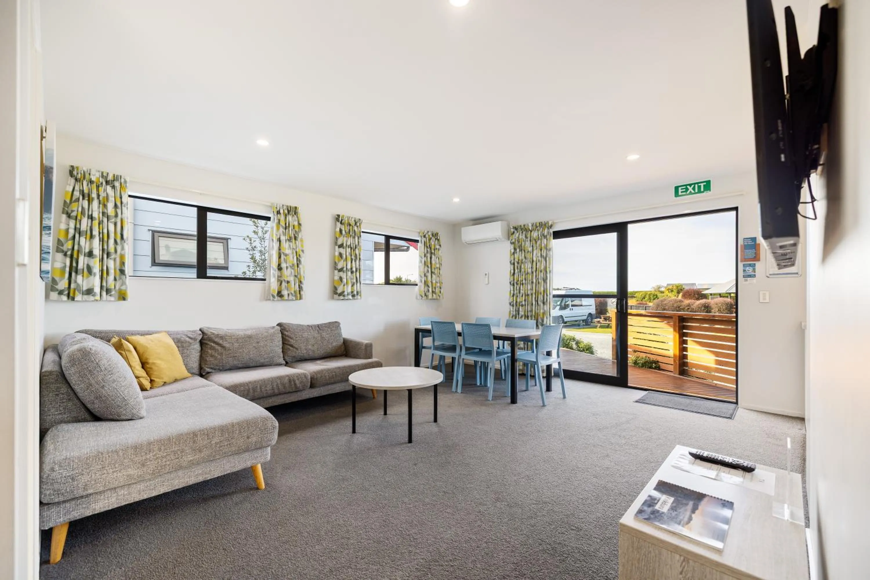Living room in Kaikōura TOP 10 Holiday Park