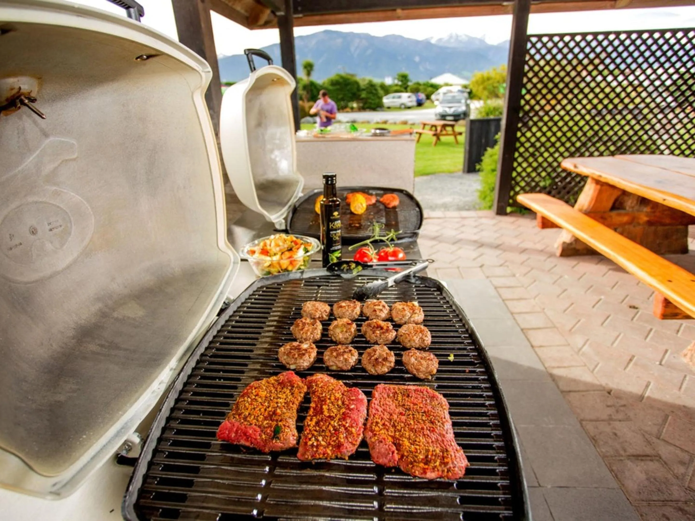 BBQ facilities in Kaikōura TOP 10 Holiday Park