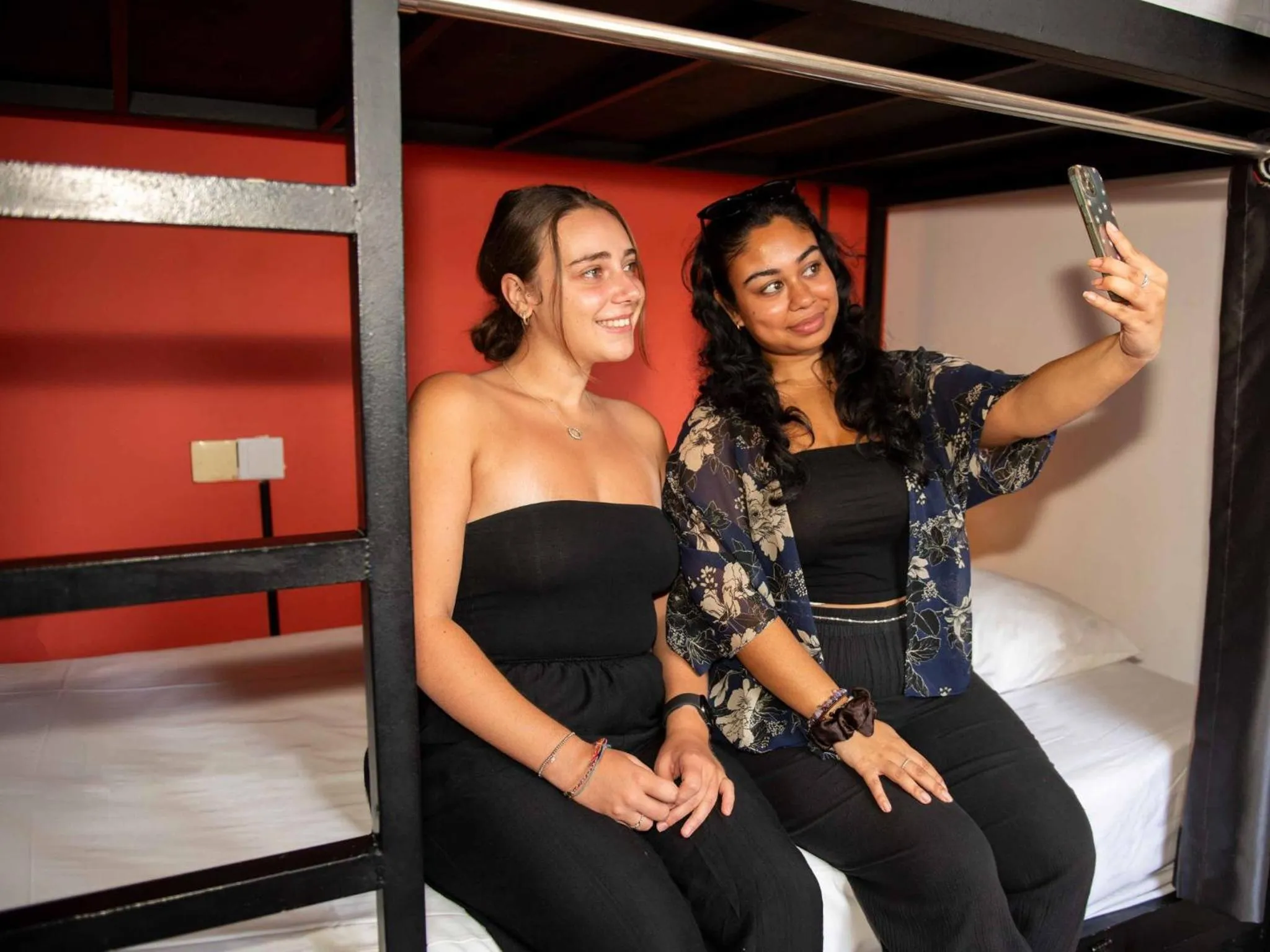 Bed in Mad Monkey Hostel Phnom Penh