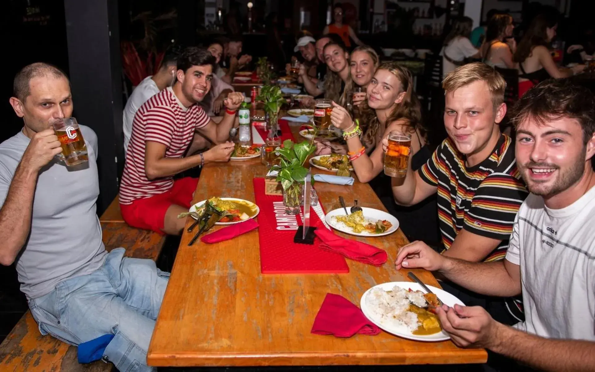 Restaurant/places to eat in Mad Monkey Hostel Phnom Penh Restaurant/places to eat in Mad Monkey Hostel Phnom Penh