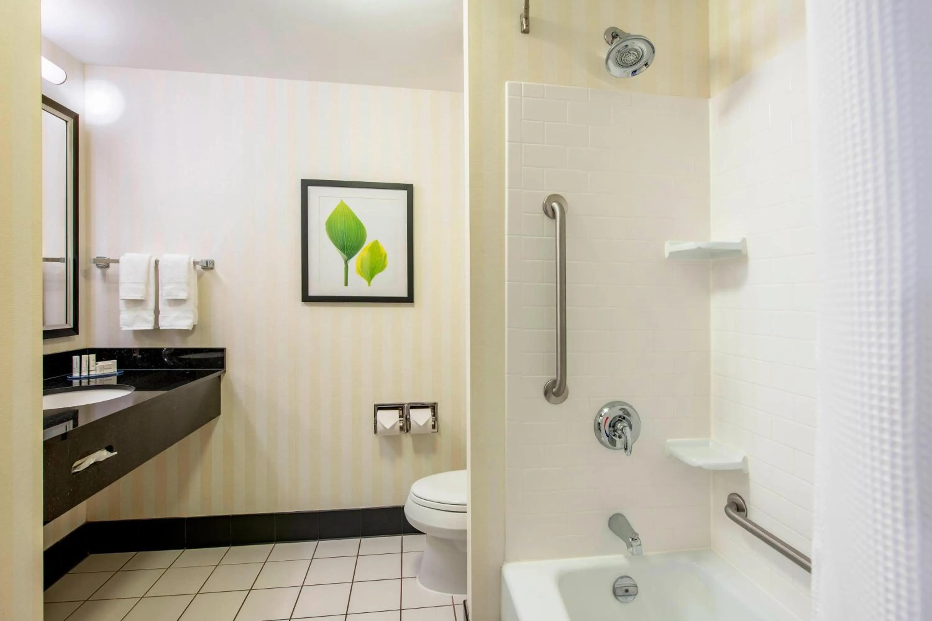 Bathroom in Fairfield Inn & Suites by Marriott Winnipeg