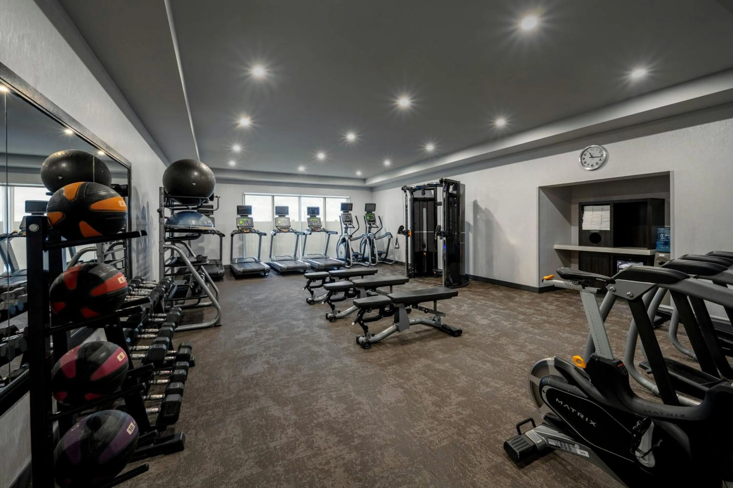 Fitness centre/facilities in Fairfield Inn & Suites by Marriott Winnipeg
