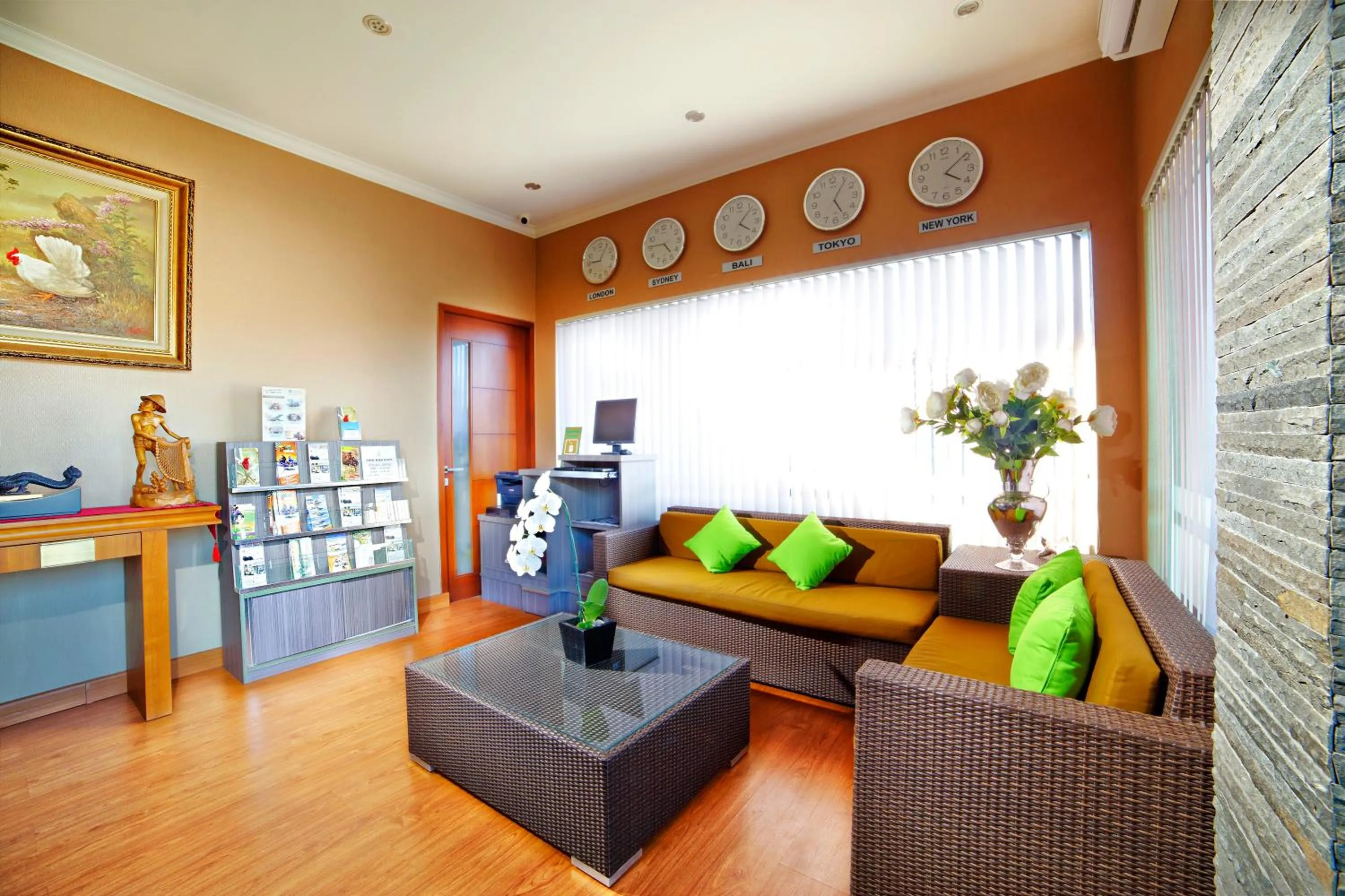 Lobby or reception in The Banyumas Villa