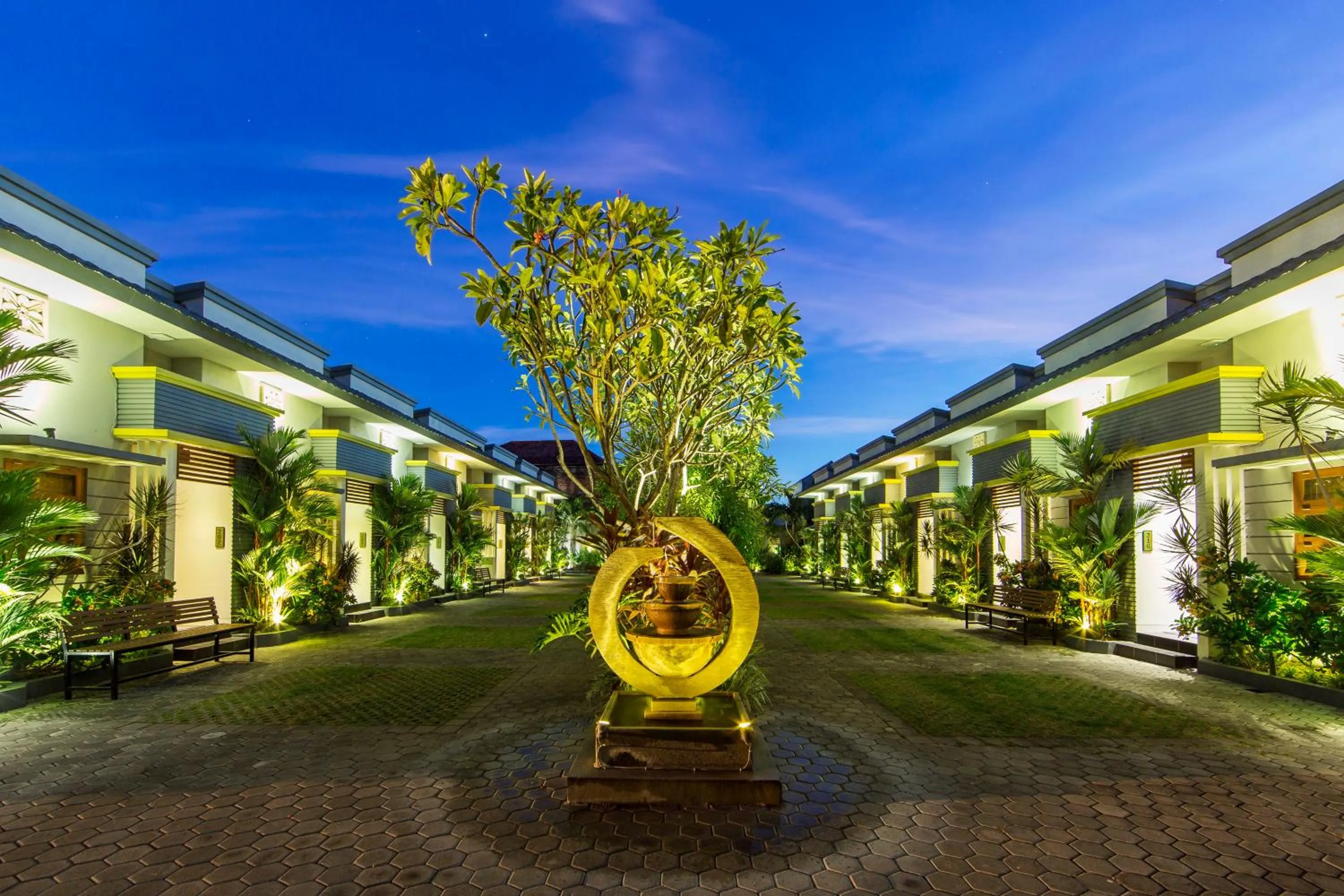 Garden in The Banyumas Villa