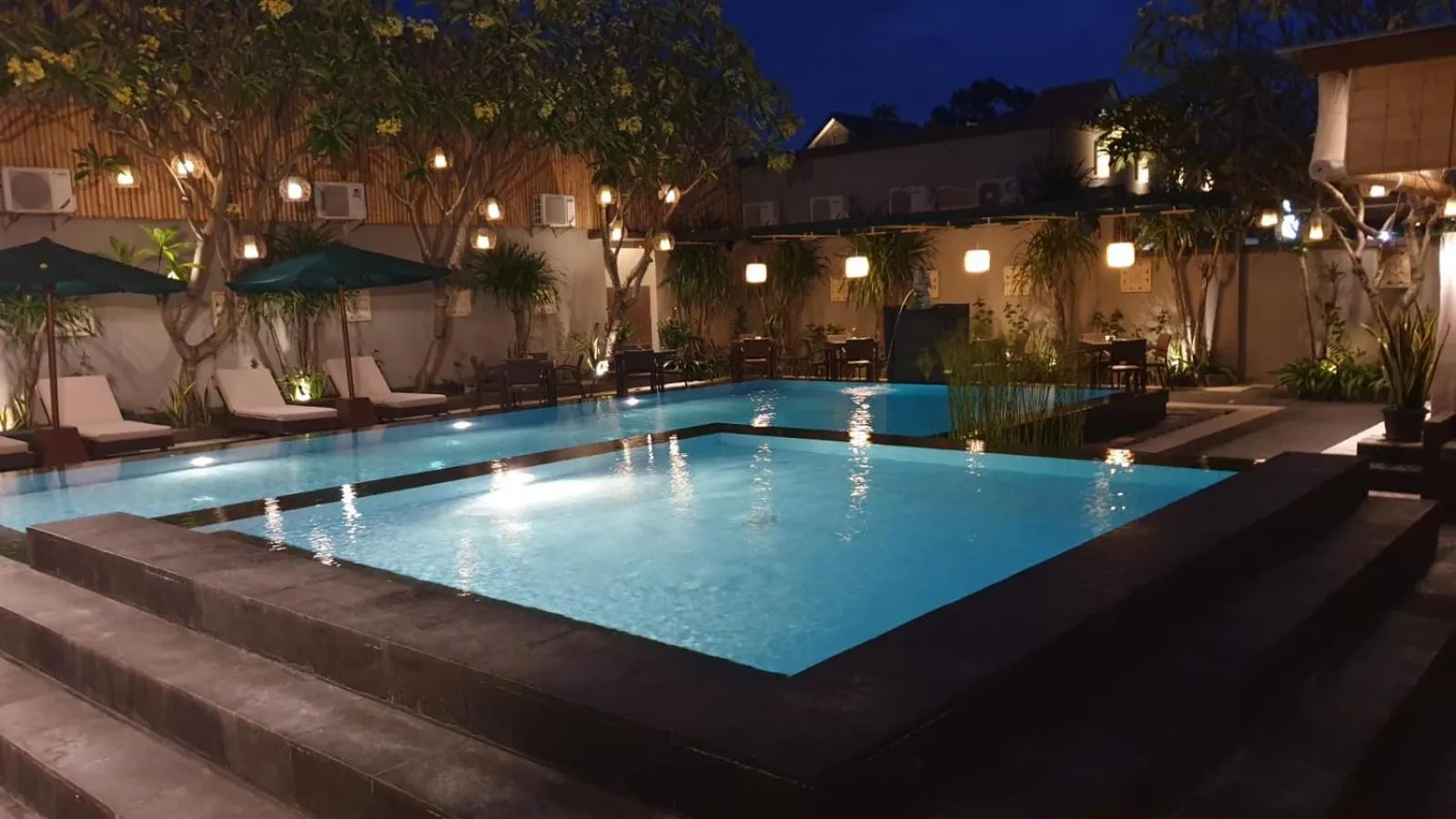 Patio in The Banyumas Villa