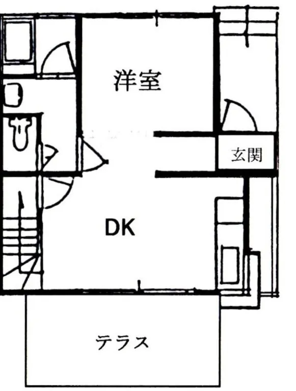 Floor plan in Sun Terrace Hakone