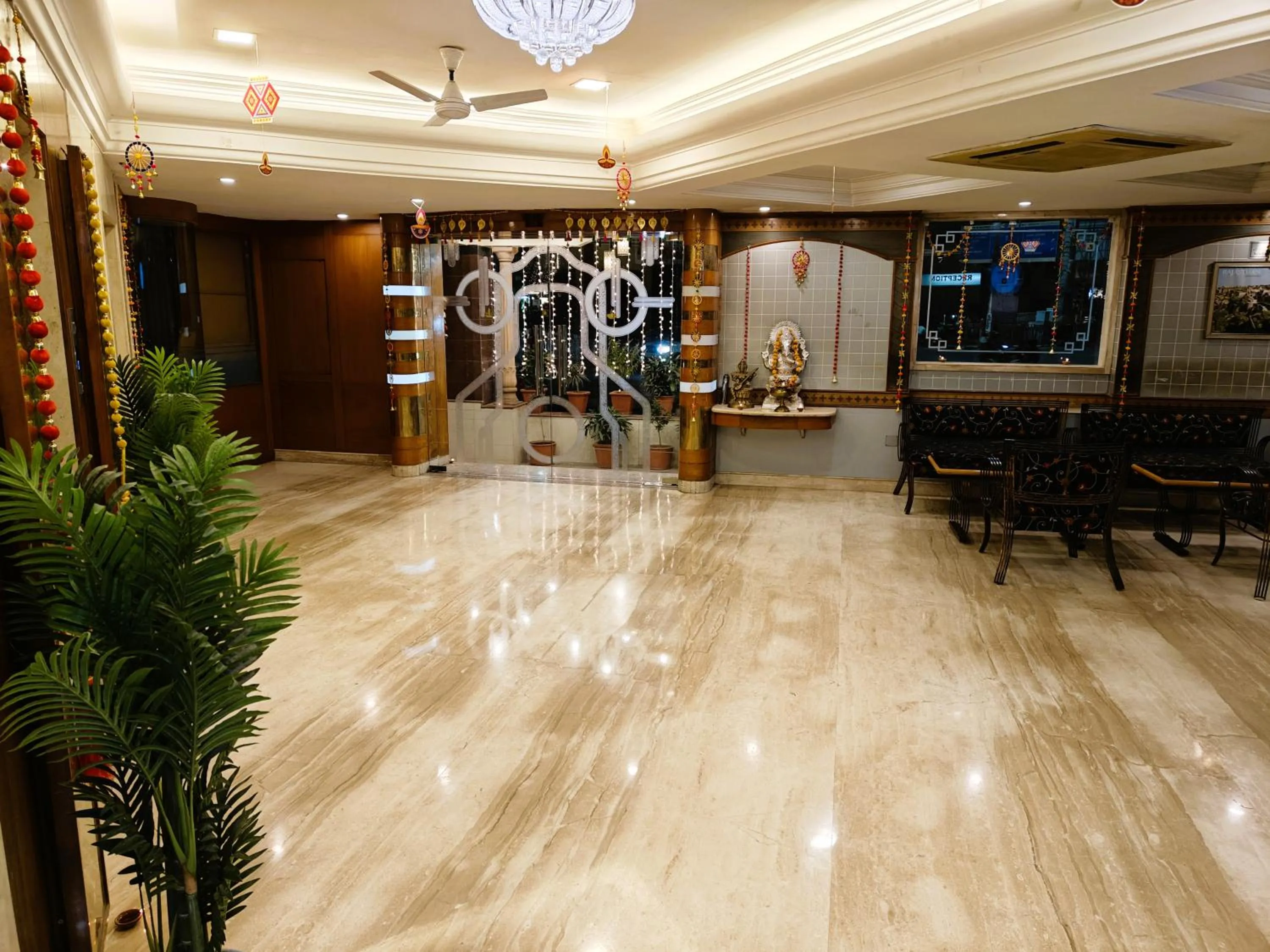 Lobby or reception in Chandra Inn
