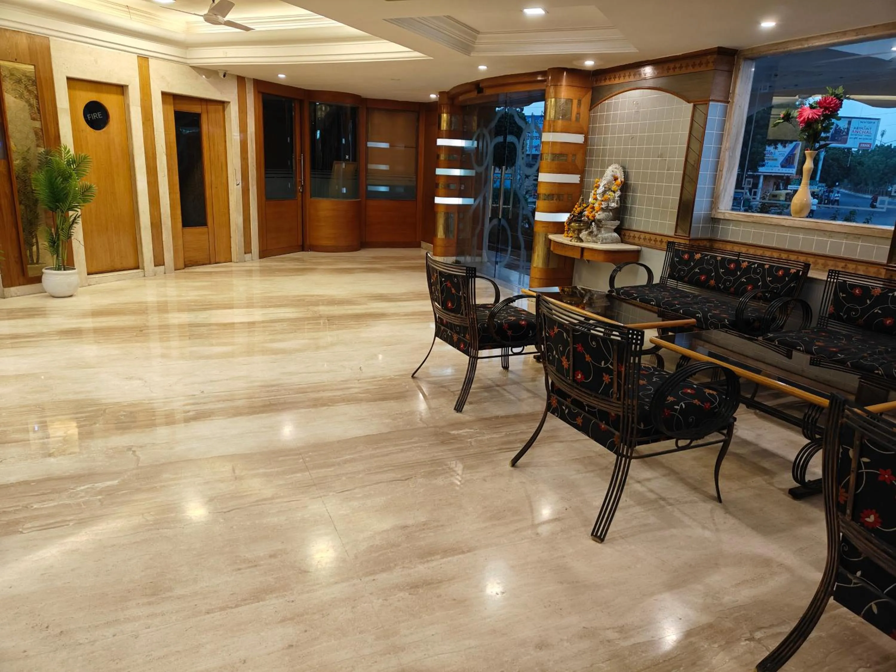 Lobby or reception in Chandra Inn